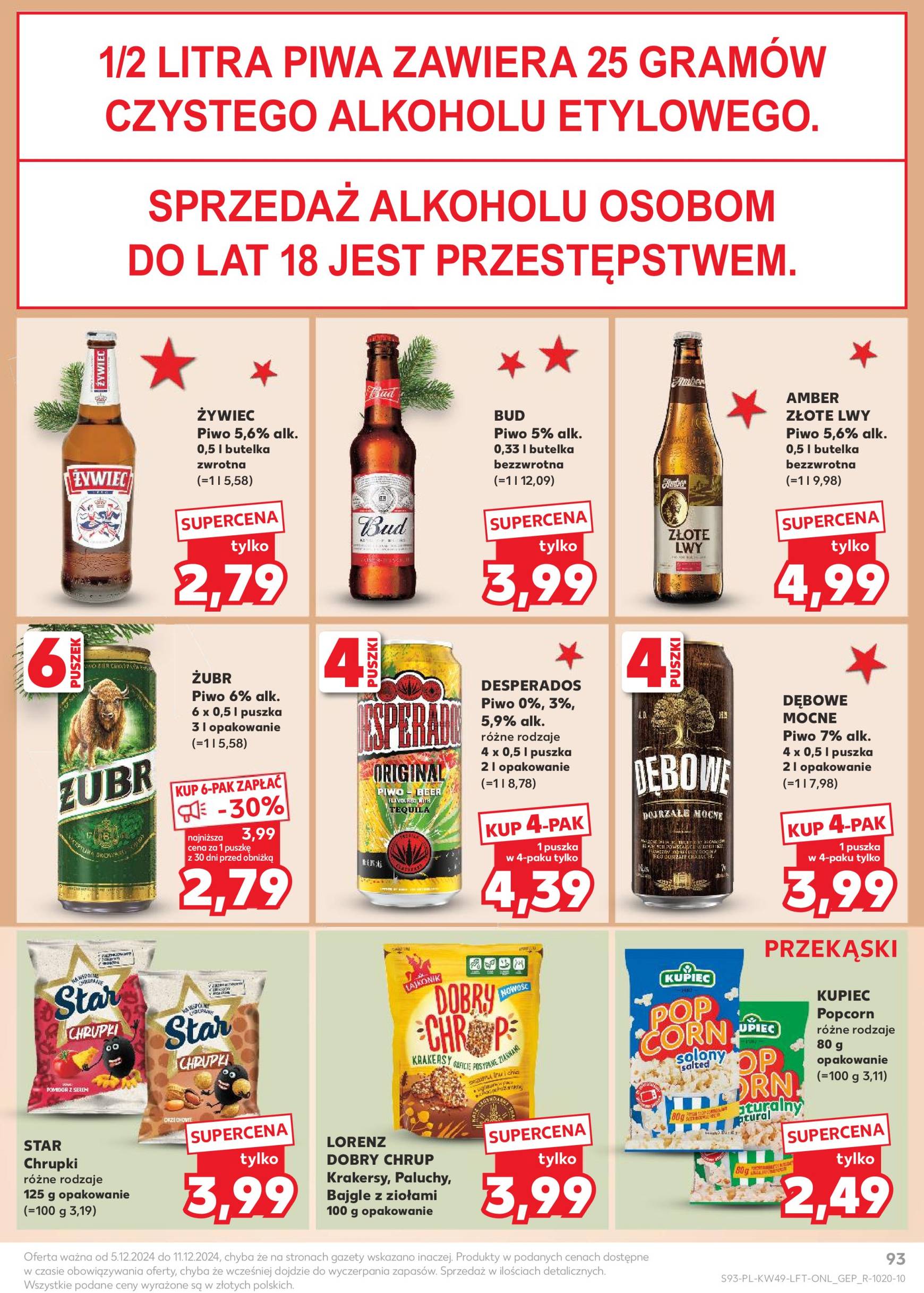 kaufland - Kaufland gazetka ważna od 05.12. - 11.12. - page: 93