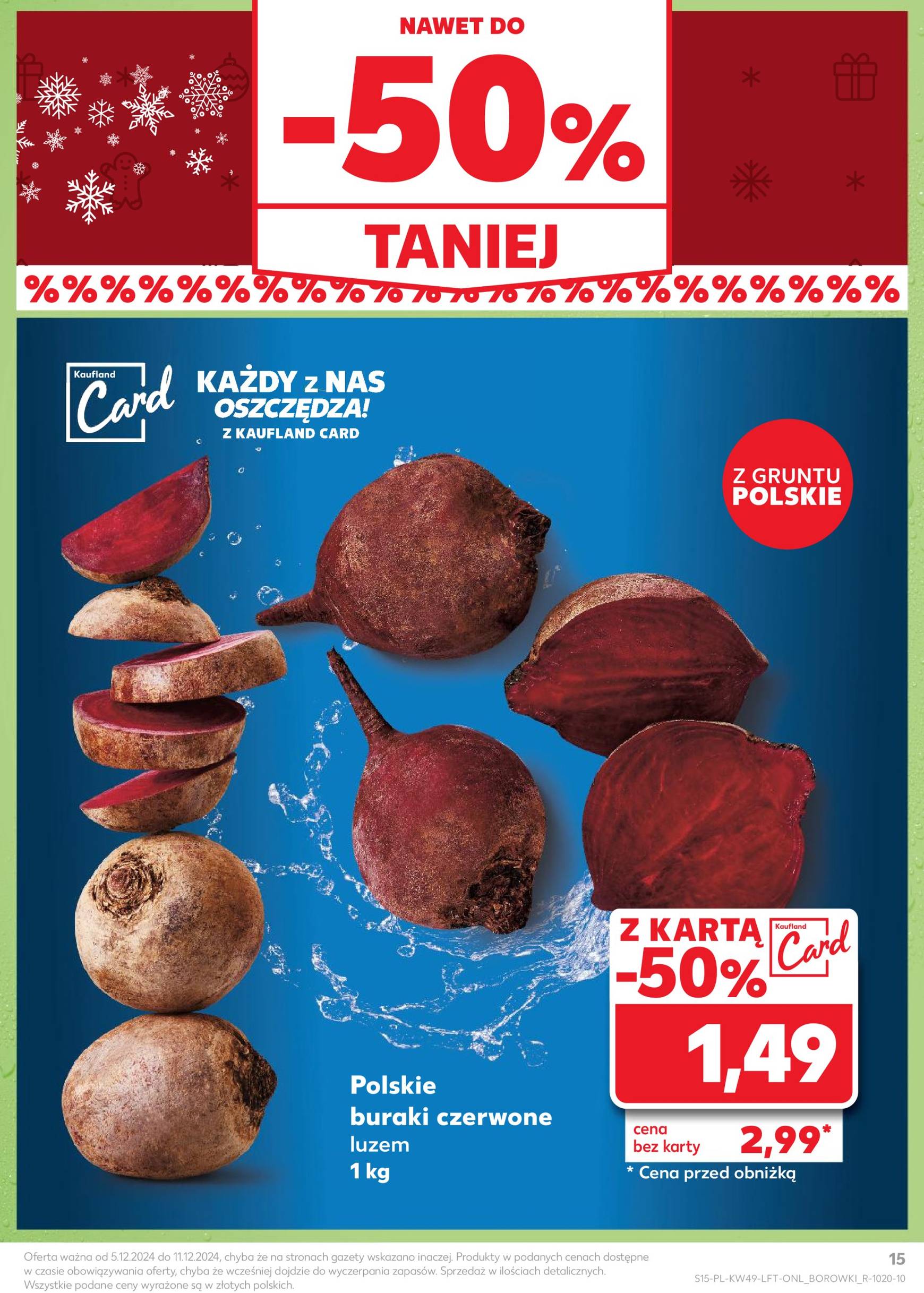 kaufland - Kaufland gazetka ważna od 05.12. - 11.12. - page: 15