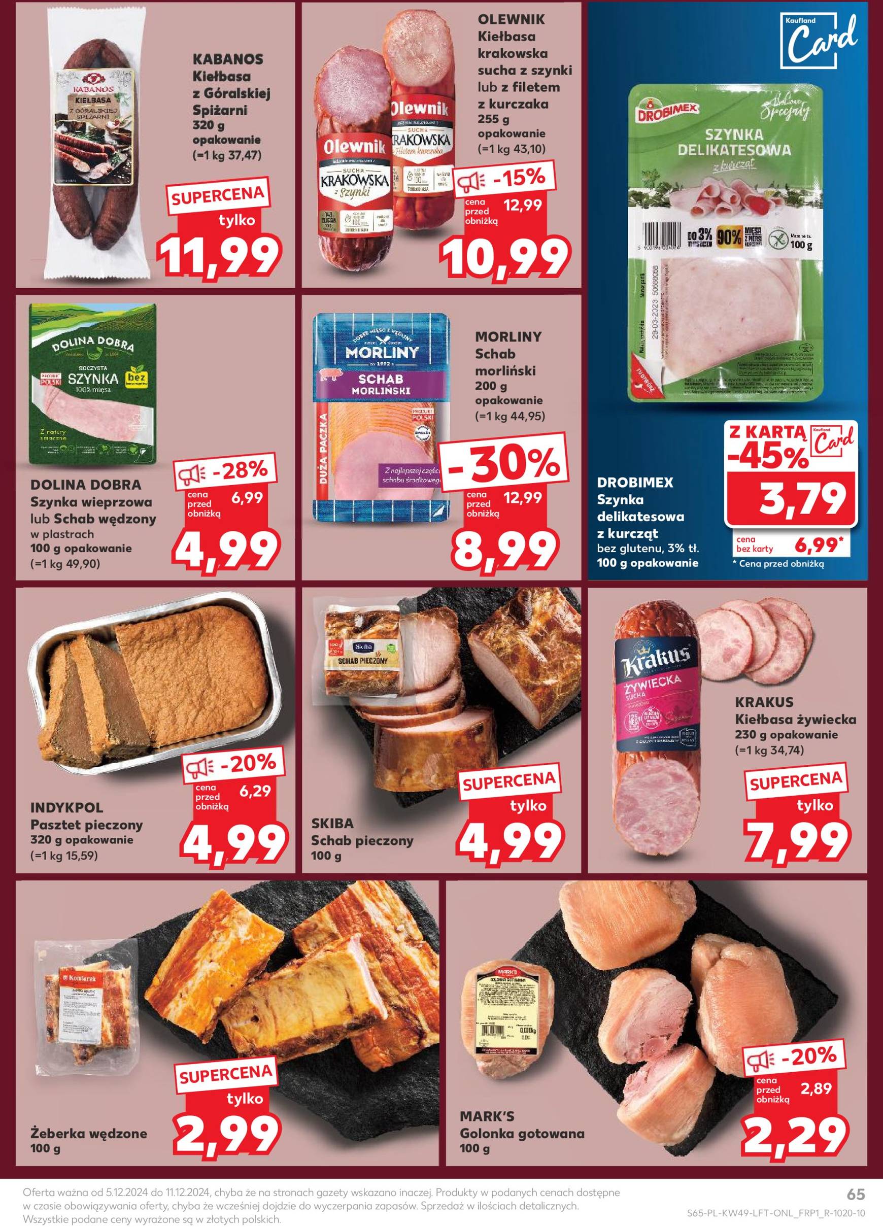 kaufland - Kaufland gazetka ważna od 05.12. - 11.12. - page: 65