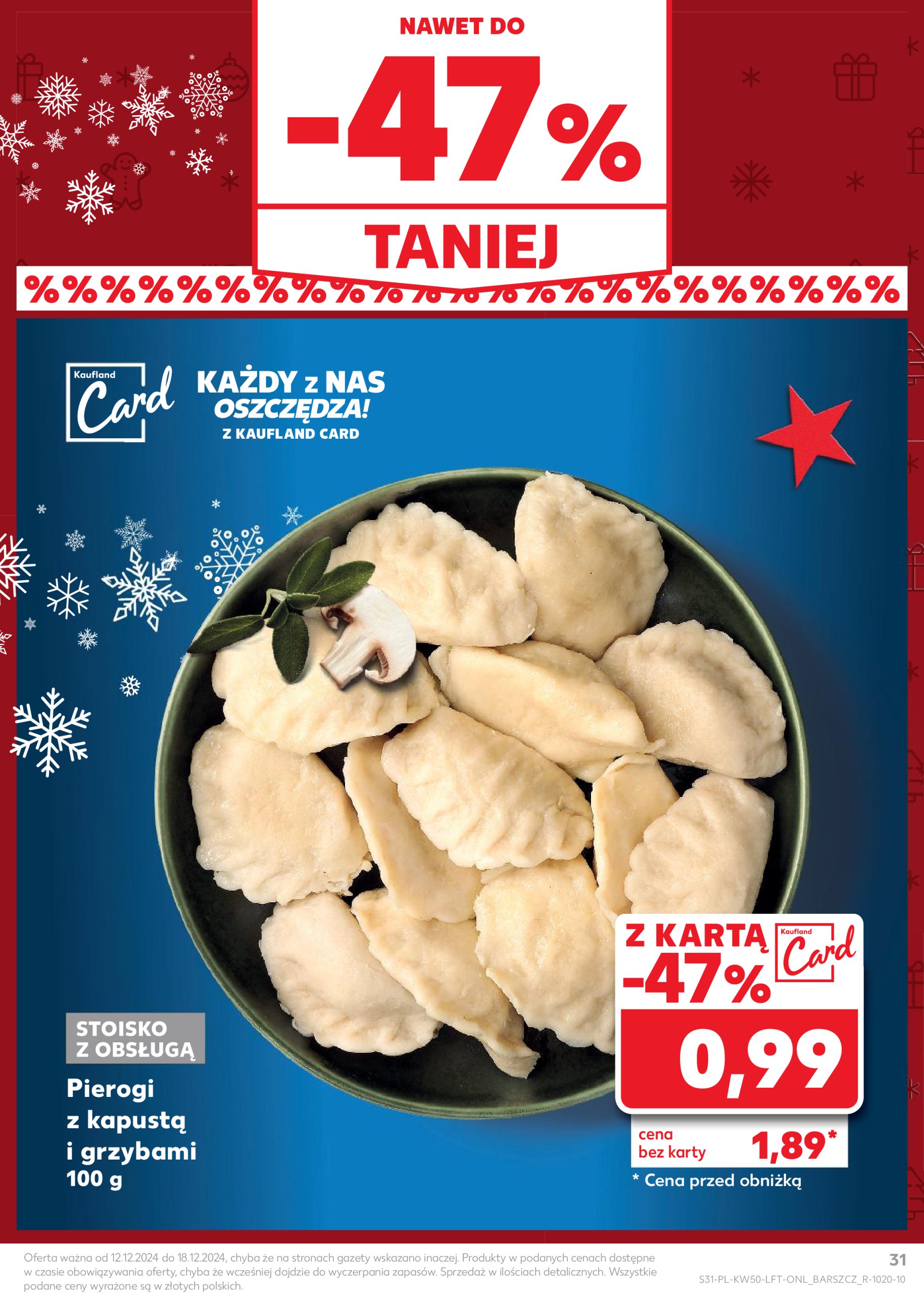 kaufland - Kaufland gazetka ważna od 12.12. - 18.12. - page: 31