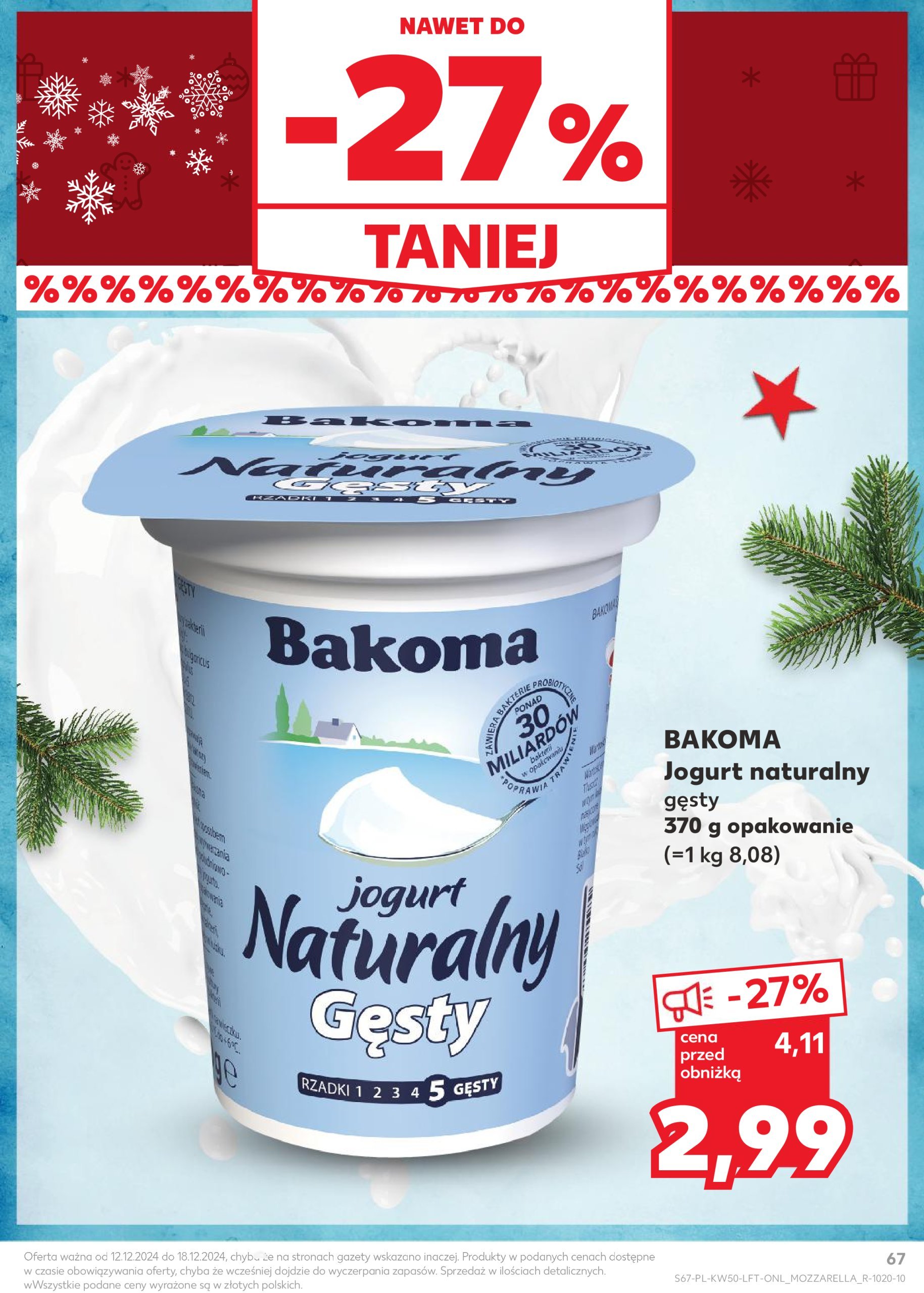 kaufland - Kaufland gazetka ważna od 12.12. - 18.12. - page: 67