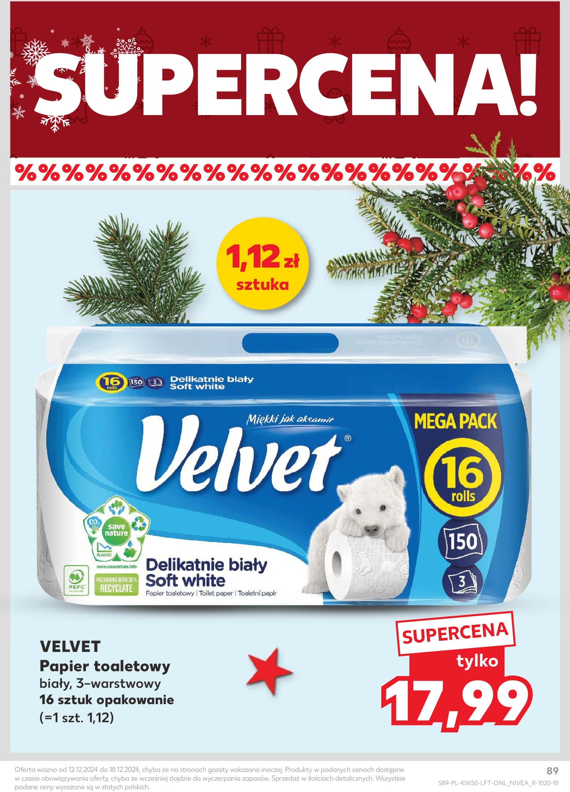 kaufland - Kaufland gazetka ważna od 12.12. - 18.12. - page: 89