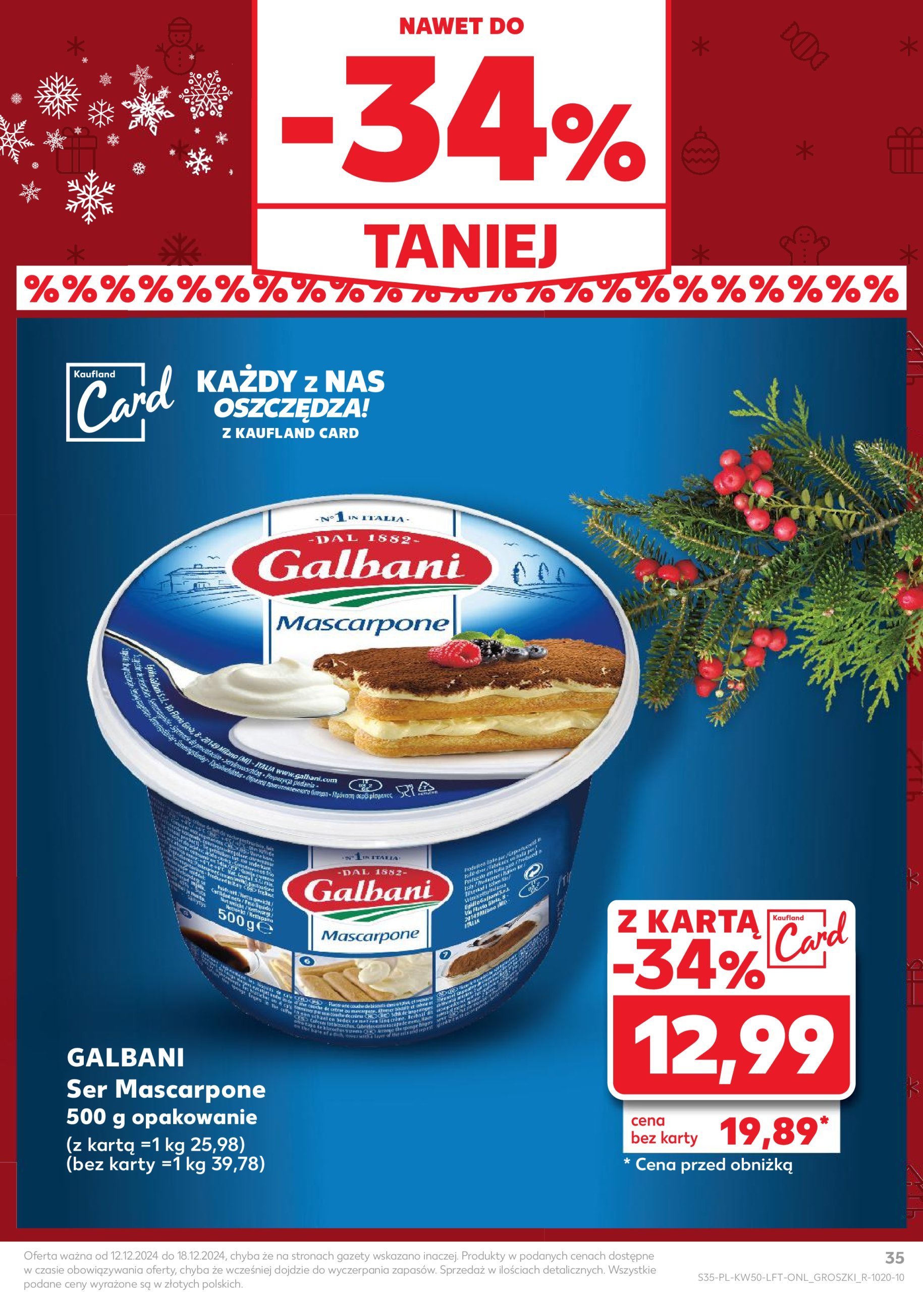 kaufland - Kaufland gazetka ważna od 12.12. - 18.12. - page: 35