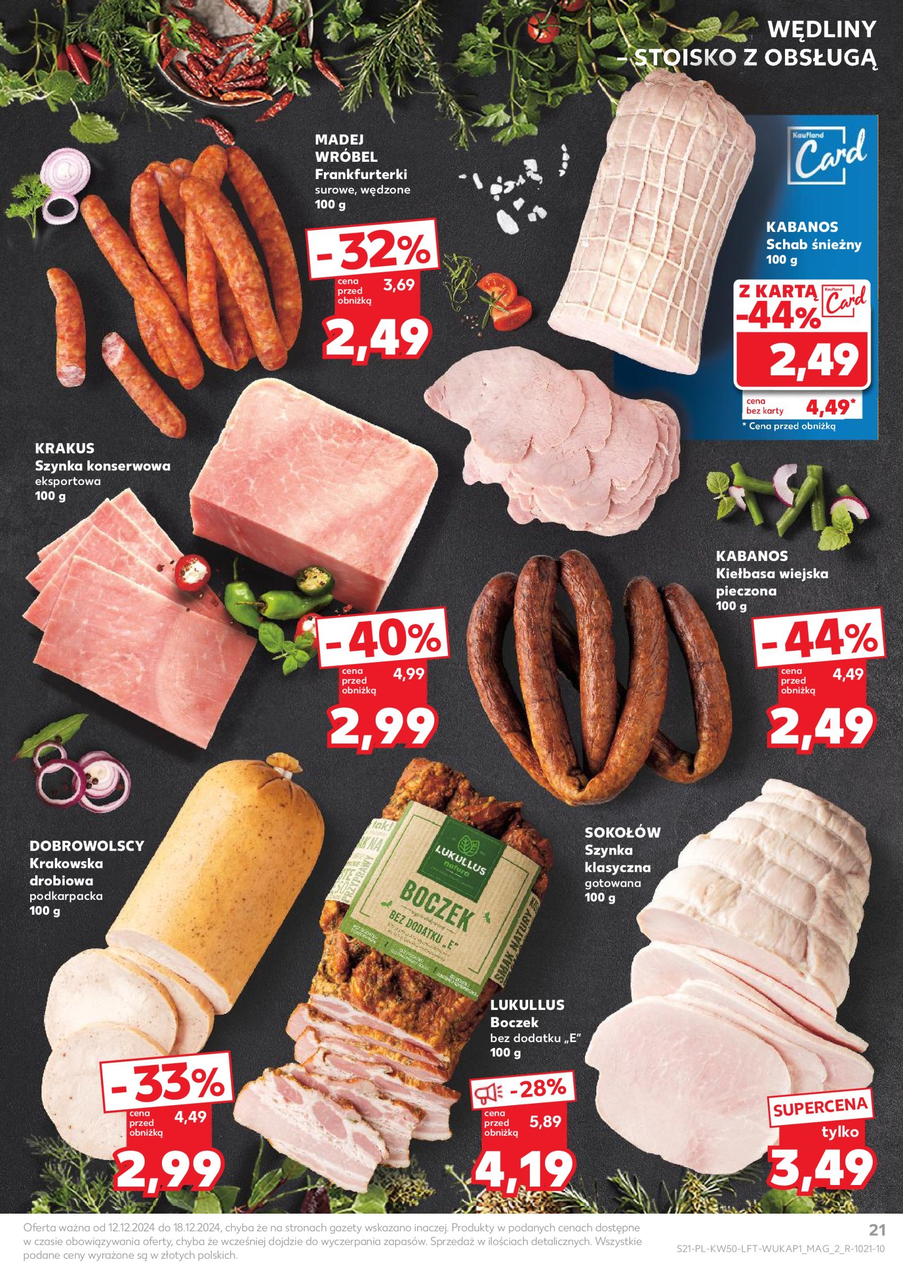 kaufland - Kaufland gazetka ważna od 12.12. - 18.12. - page: 21