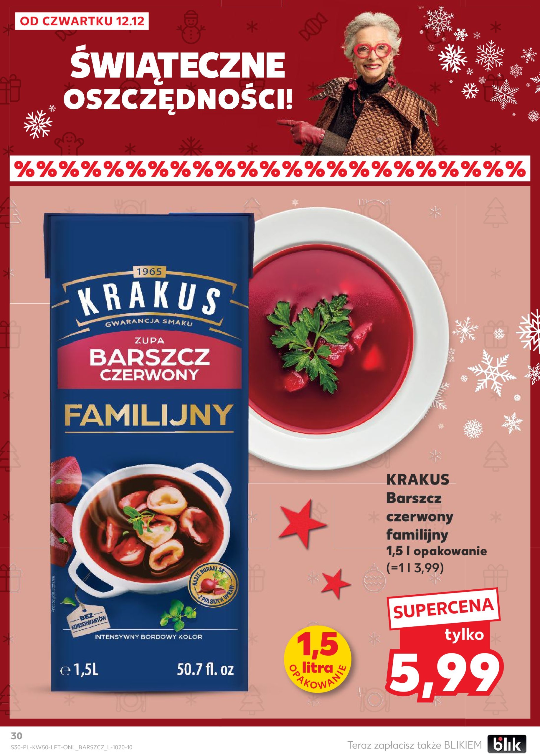 kaufland - Kaufland gazetka ważna od 12.12. - 18.12. - page: 30