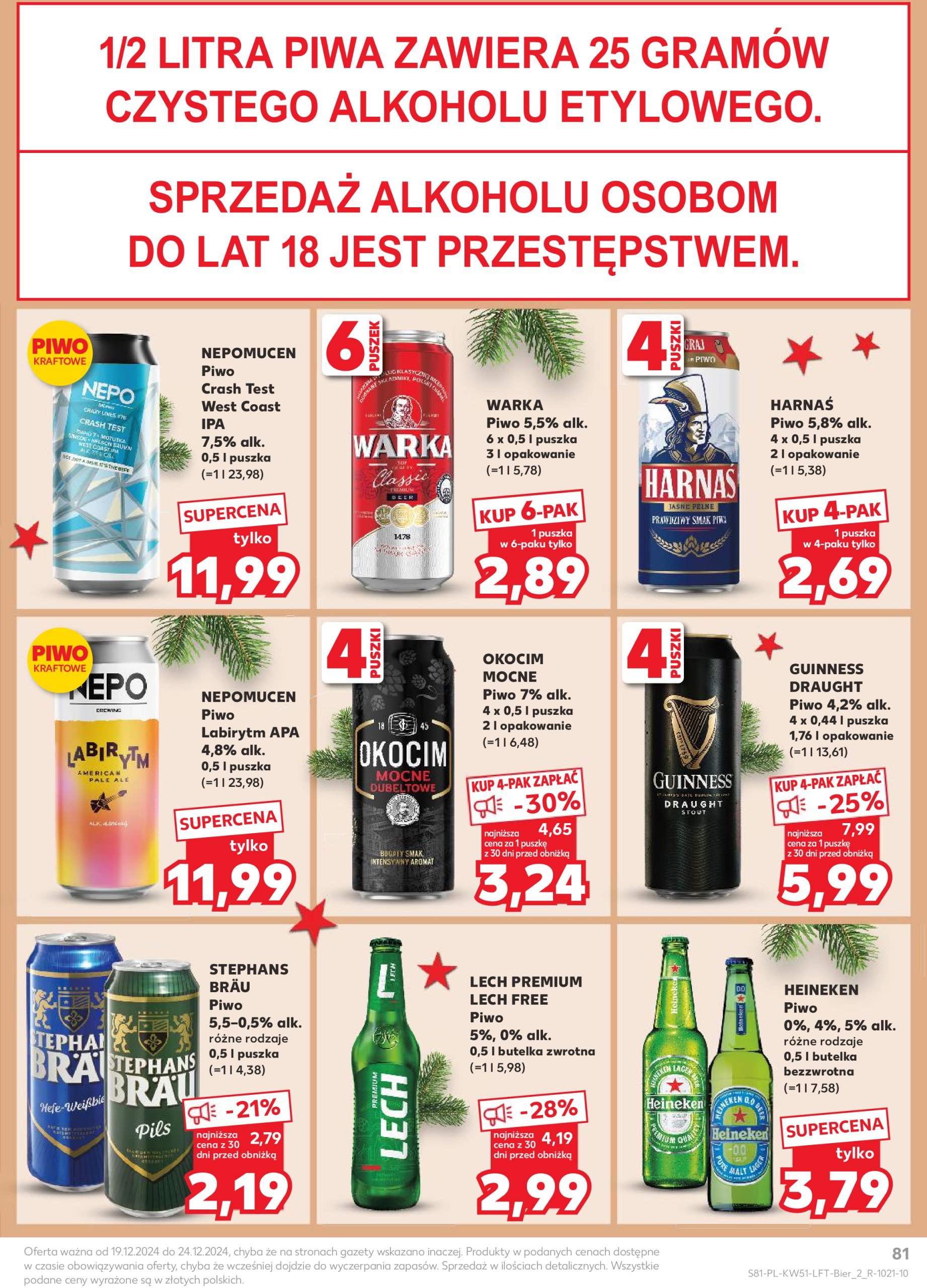 kaufland - Kaufland gazetka ważna od 19.12. - 24.12. - page: 81