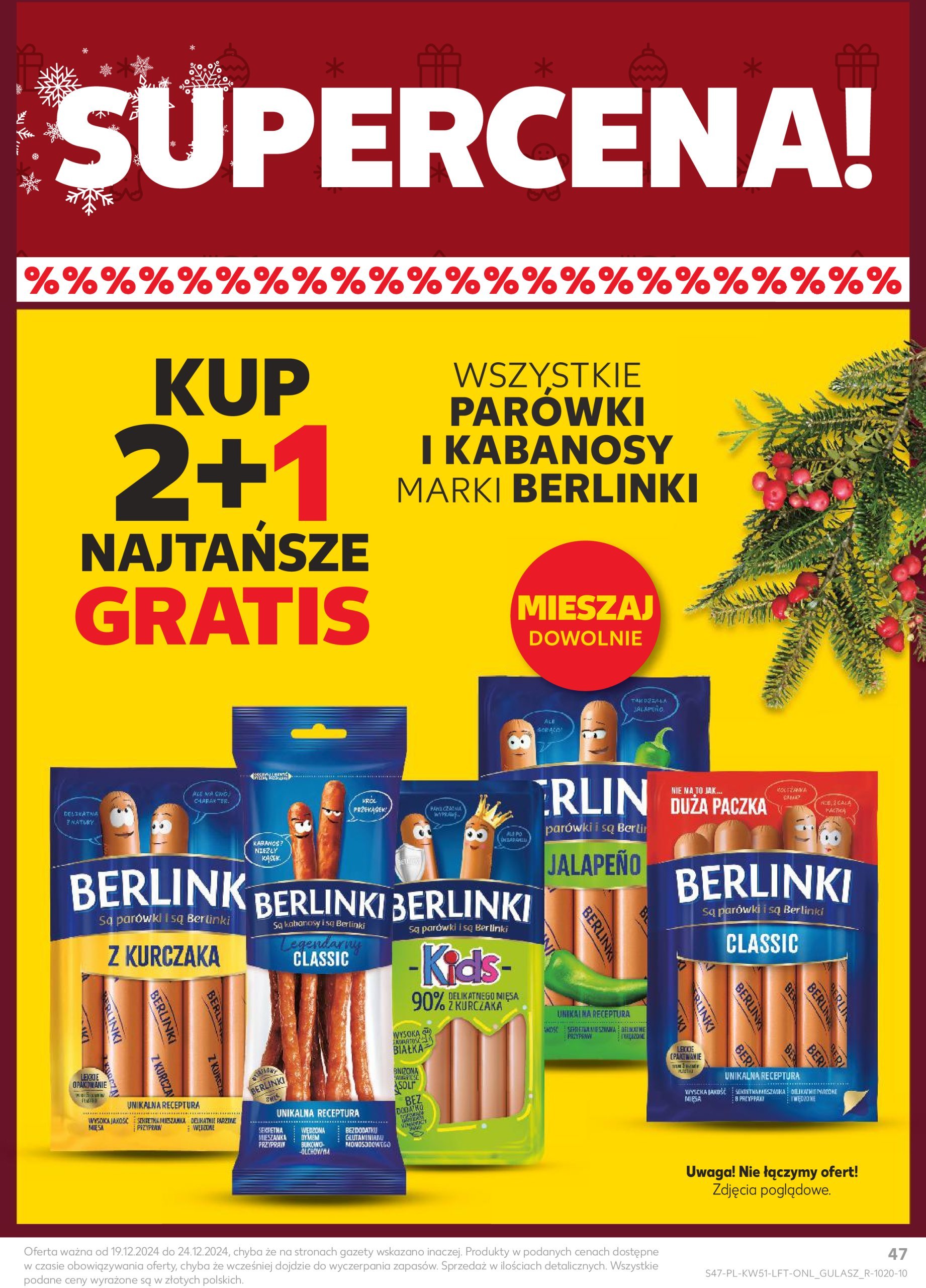 kaufland - Kaufland gazetka ważna od 19.12. - 24.12. - page: 47