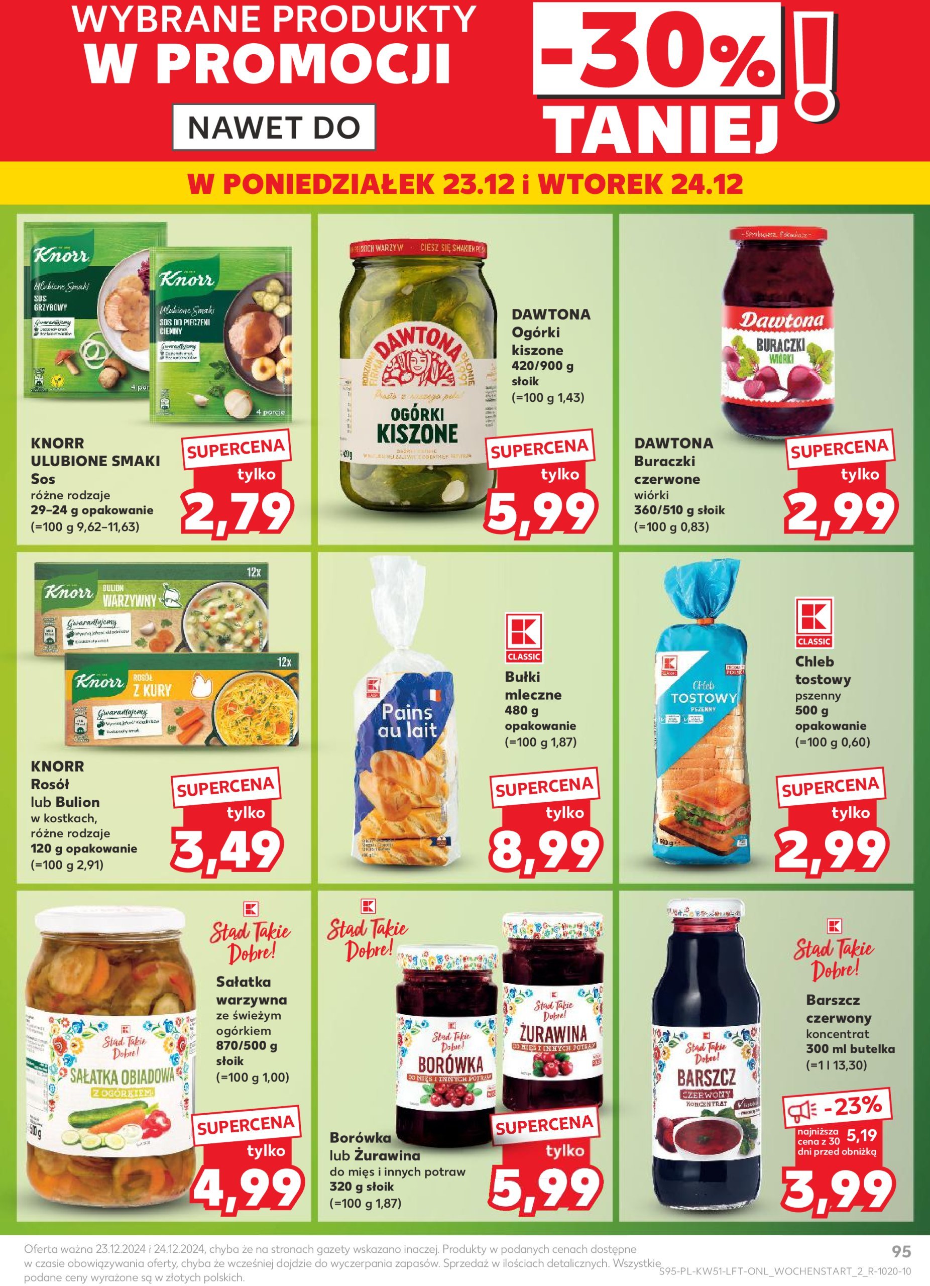 kaufland - Kaufland gazetka ważna od 19.12. - 24.12. - page: 95