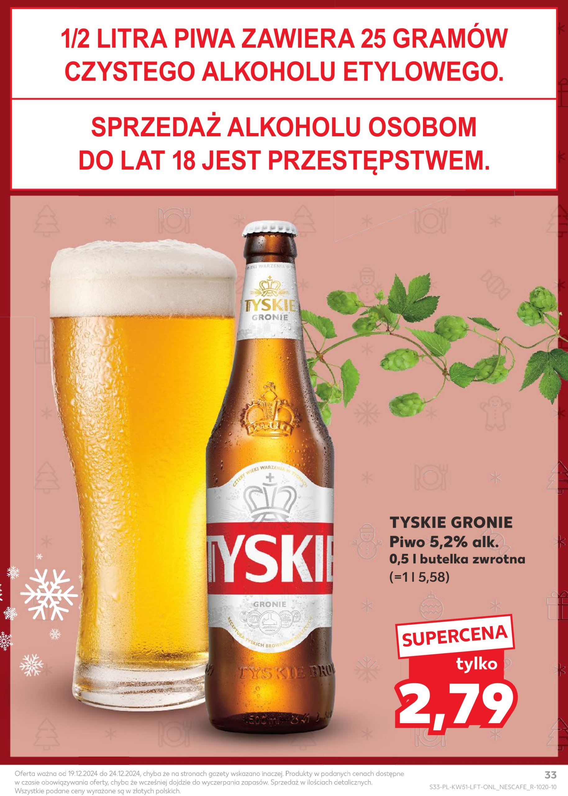 kaufland - Kaufland gazetka ważna od 19.12. - 24.12. - page: 33