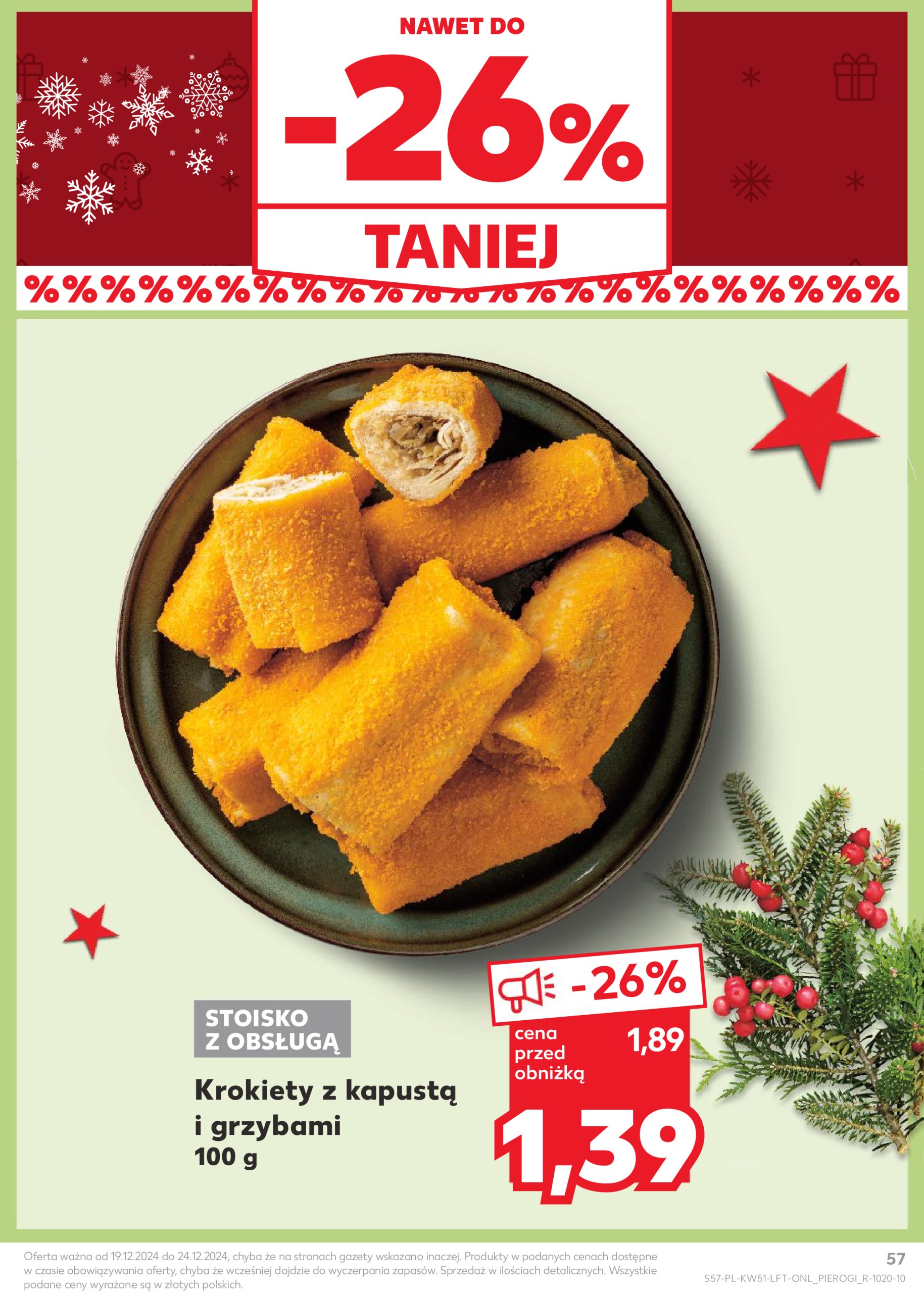 kaufland - Kaufland gazetka ważna od 19.12. - 24.12. - page: 57