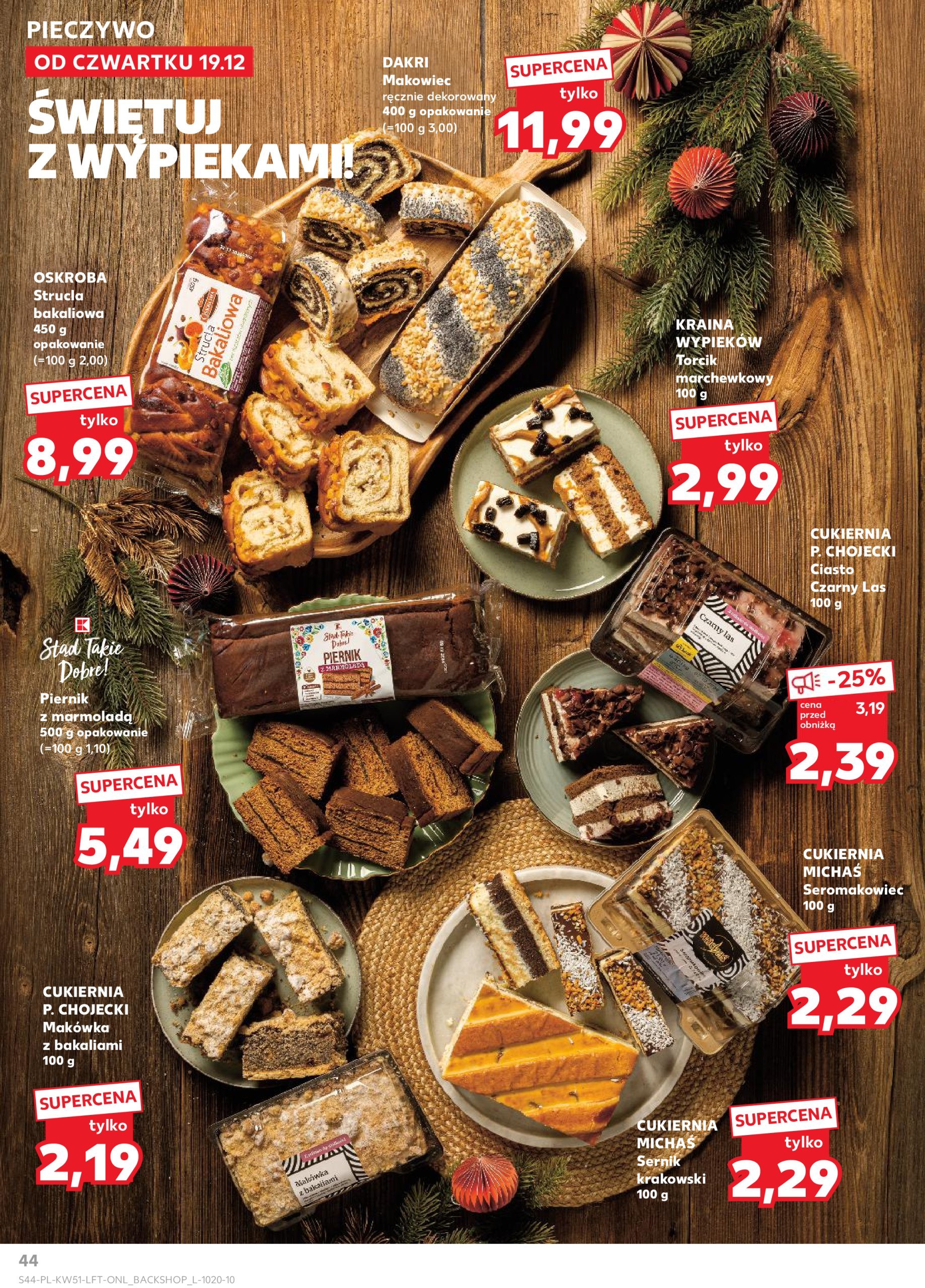 kaufland - Kaufland gazetka ważna od 19.12. - 24.12. - page: 44