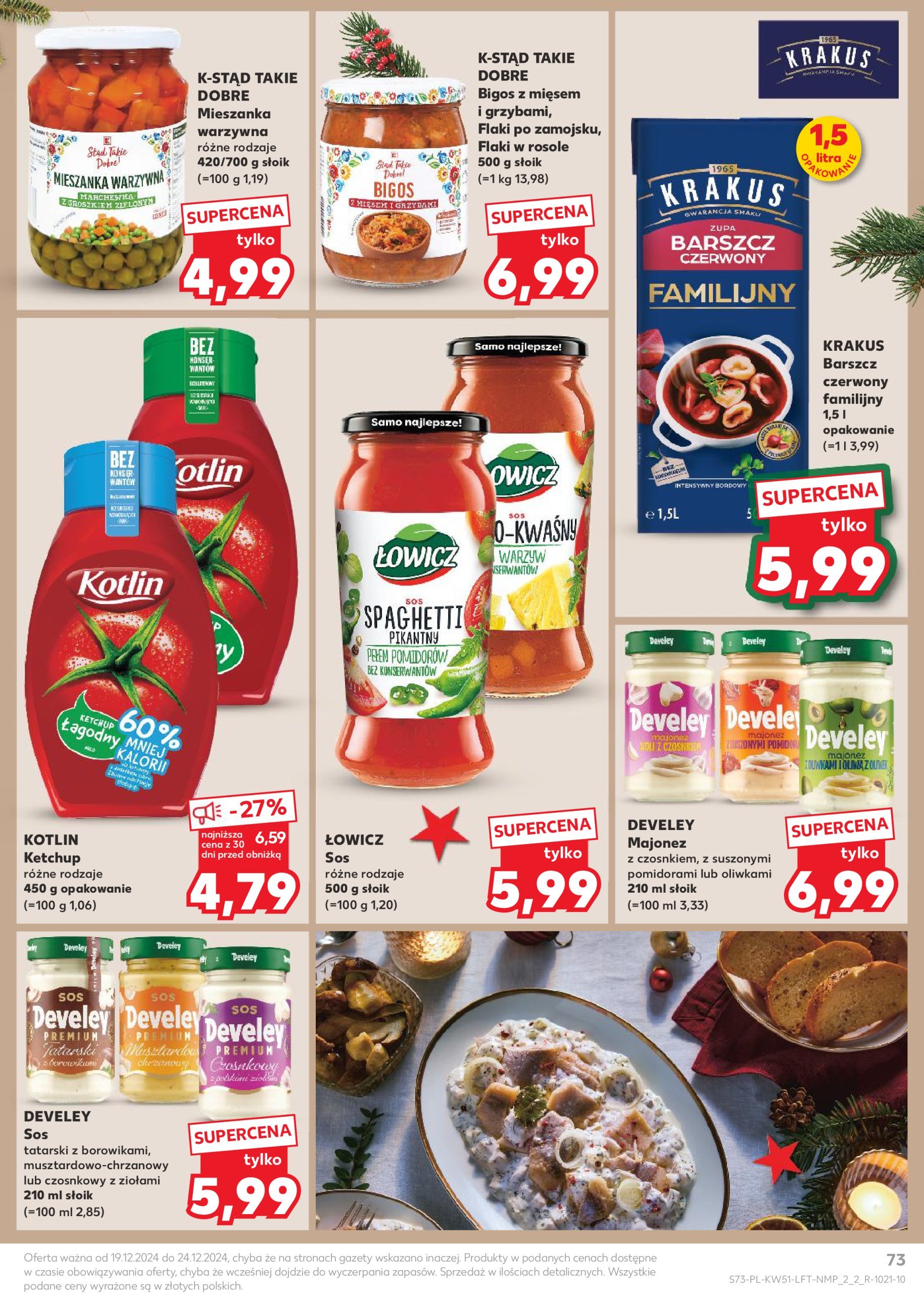 kaufland - Kaufland gazetka ważna od 19.12. - 24.12. - page: 73