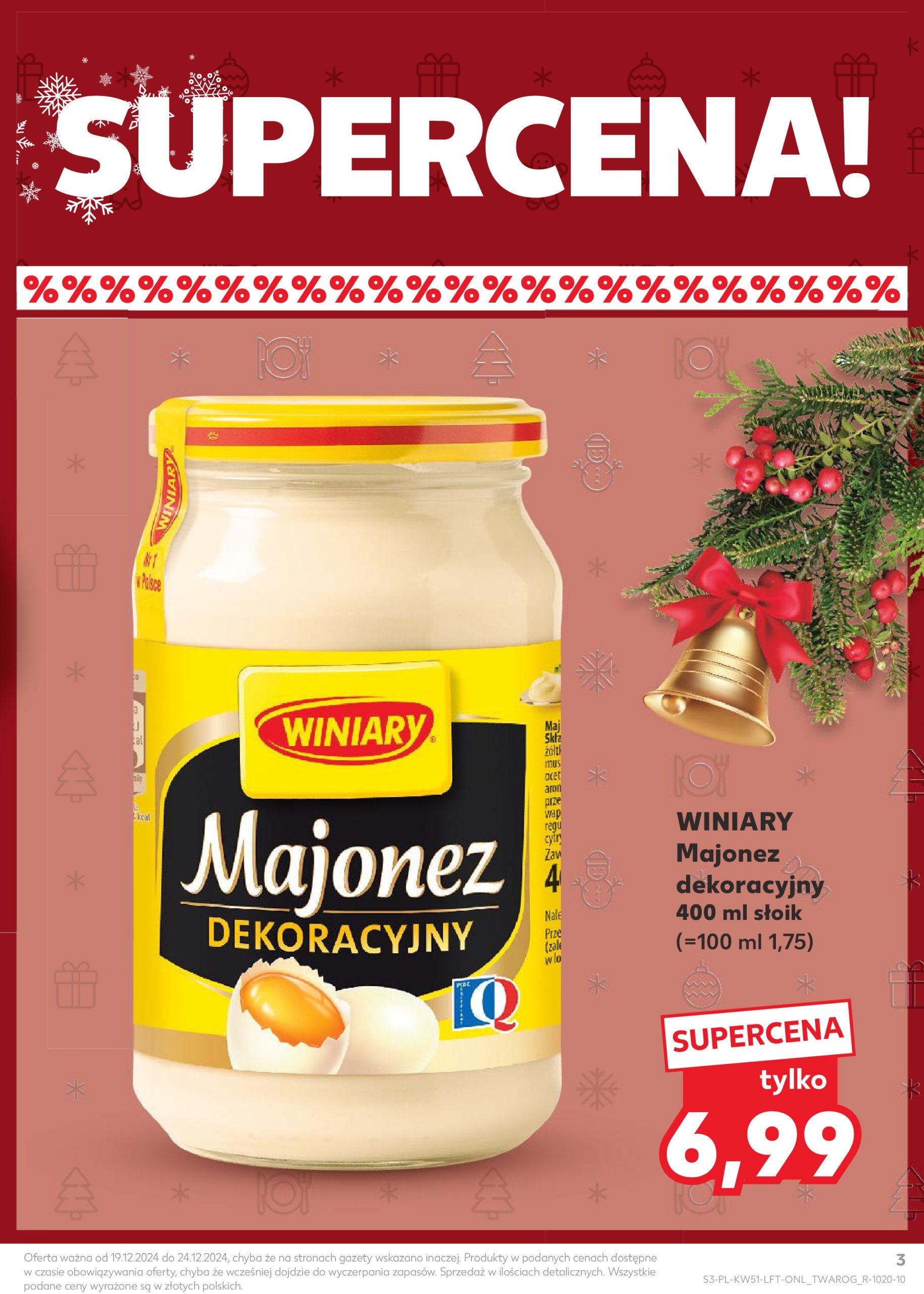 kaufland - Kaufland gazetka ważna od 19.12. - 24.12. - page: 3