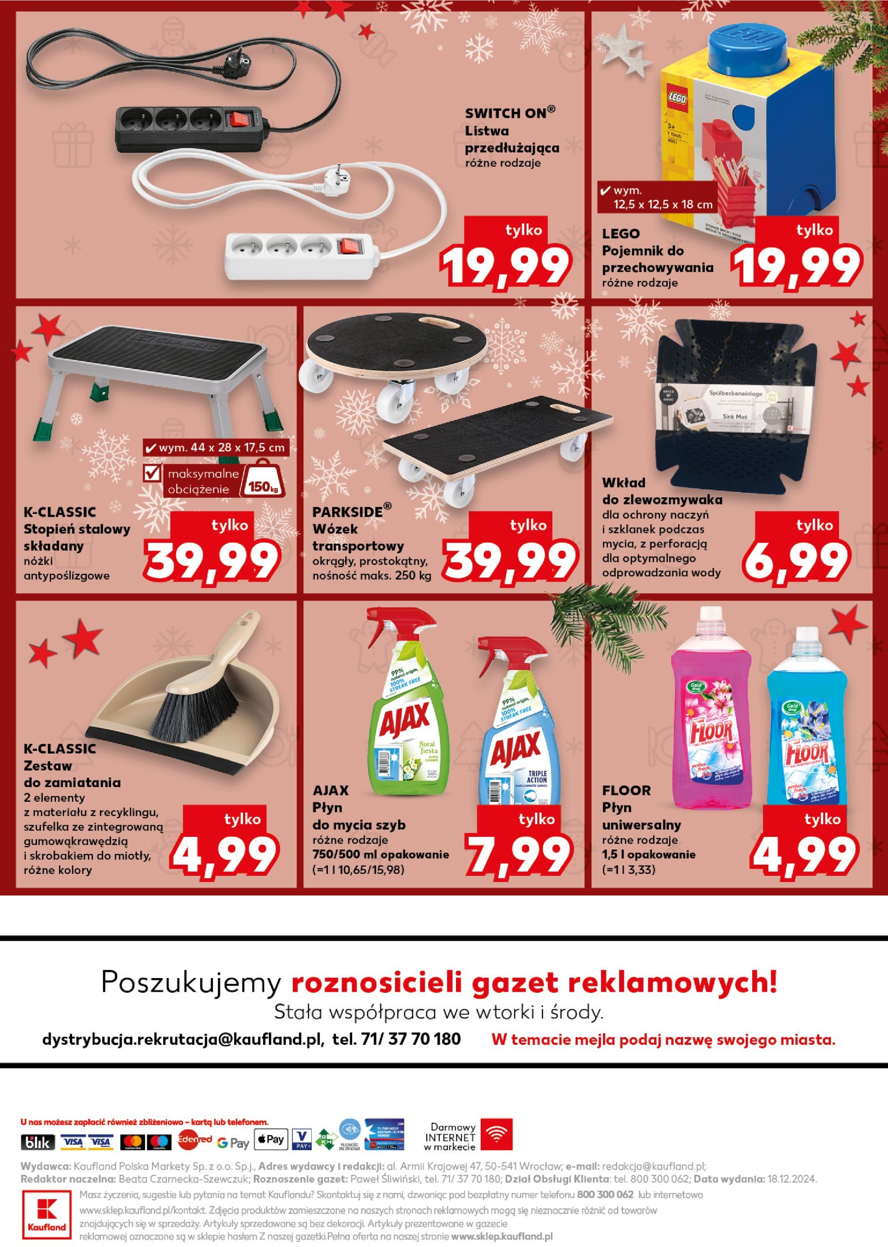 kaufland - Kaufland - Mega Okazje gazetka ważna od 19.12. - 24.12. - page: 21