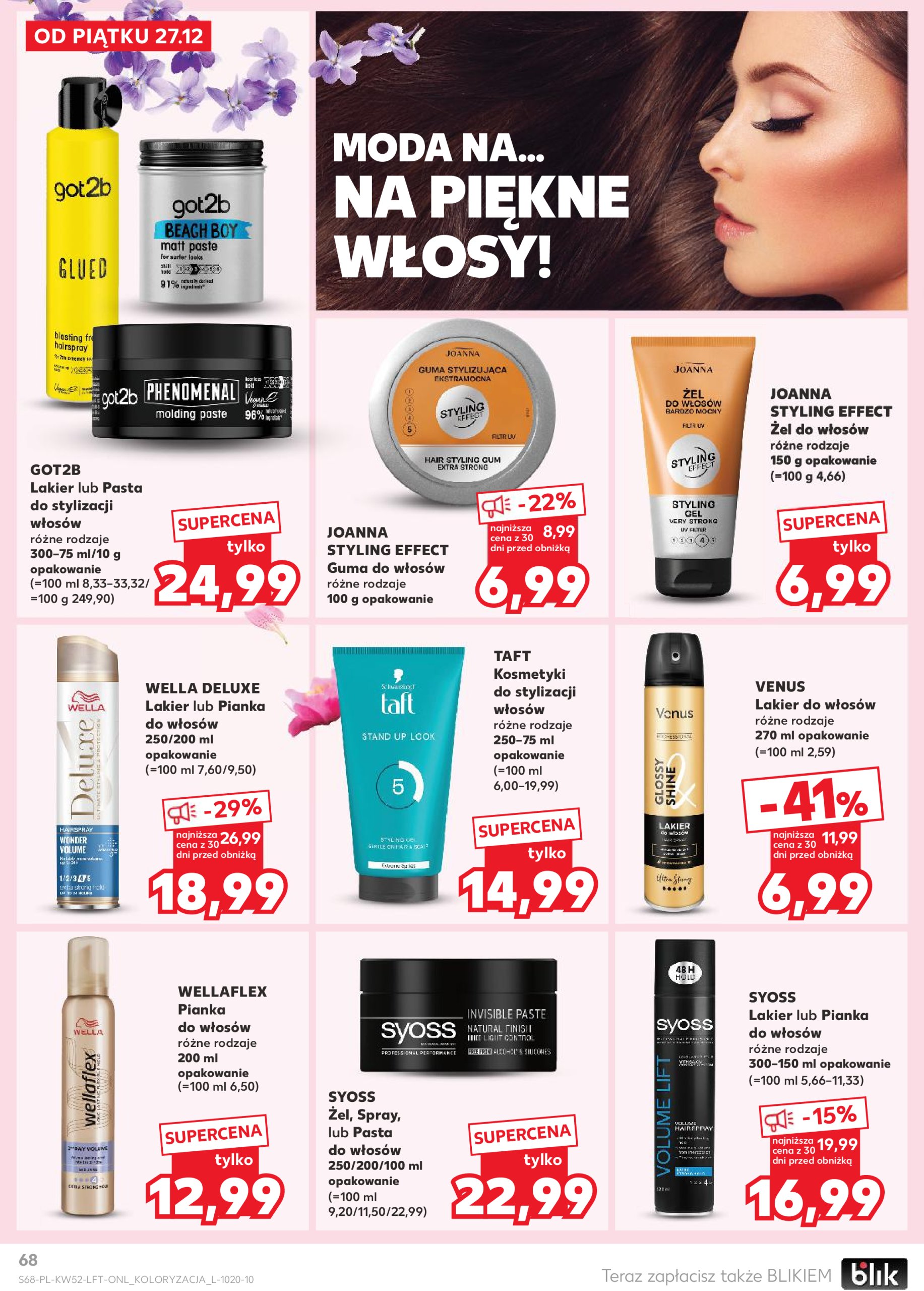 kaufland - Kaufland gazetka ważna od 27.12. - 31.12. - page: 68