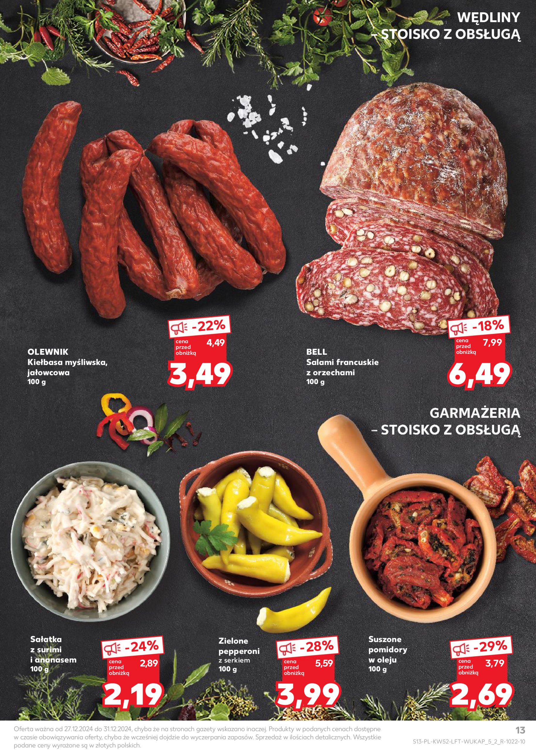 kaufland - Kaufland gazetka ważna od 27.12. - 31.12. - page: 13