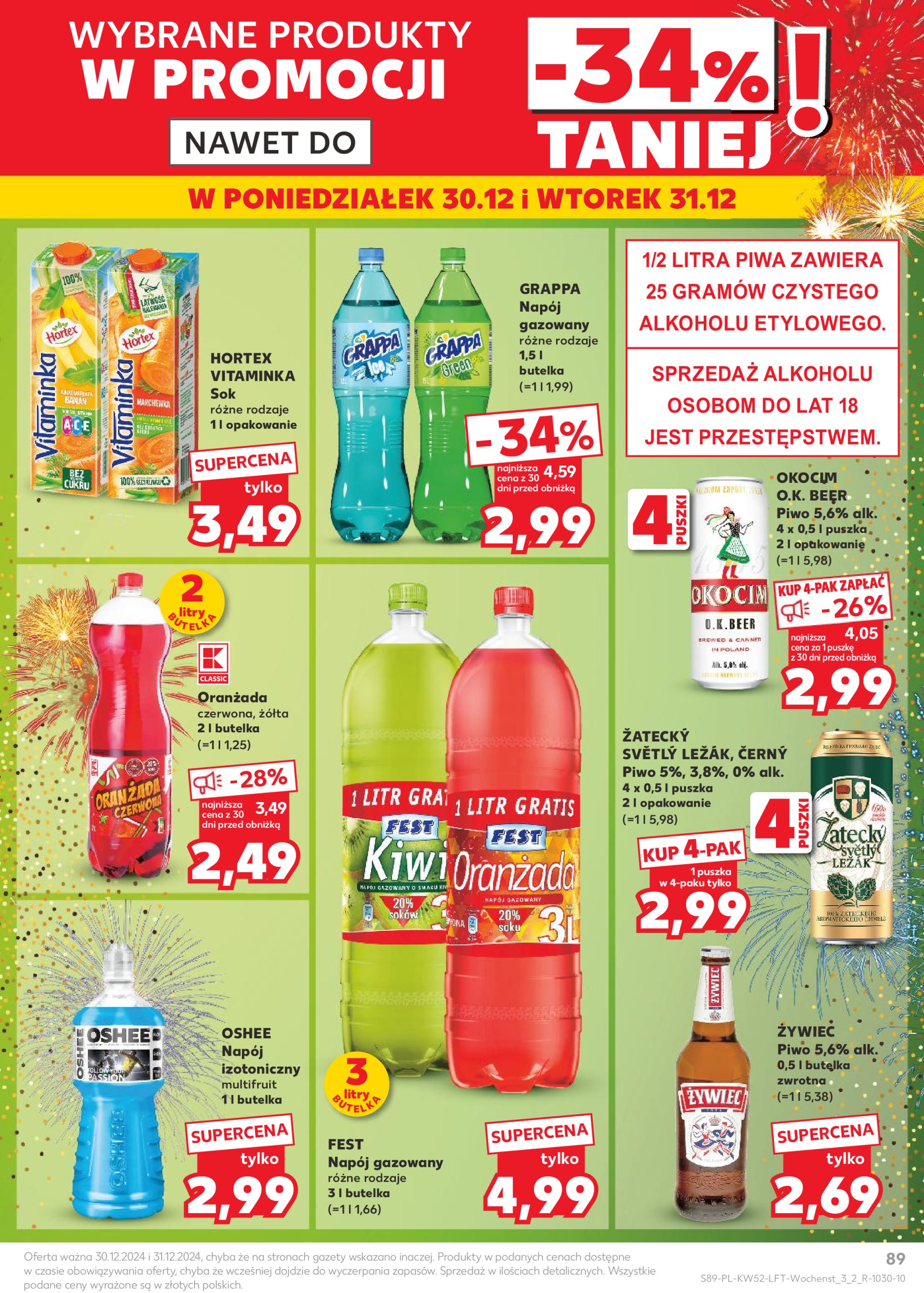 kaufland - Kaufland gazetka ważna od 27.12. - 31.12. - page: 89