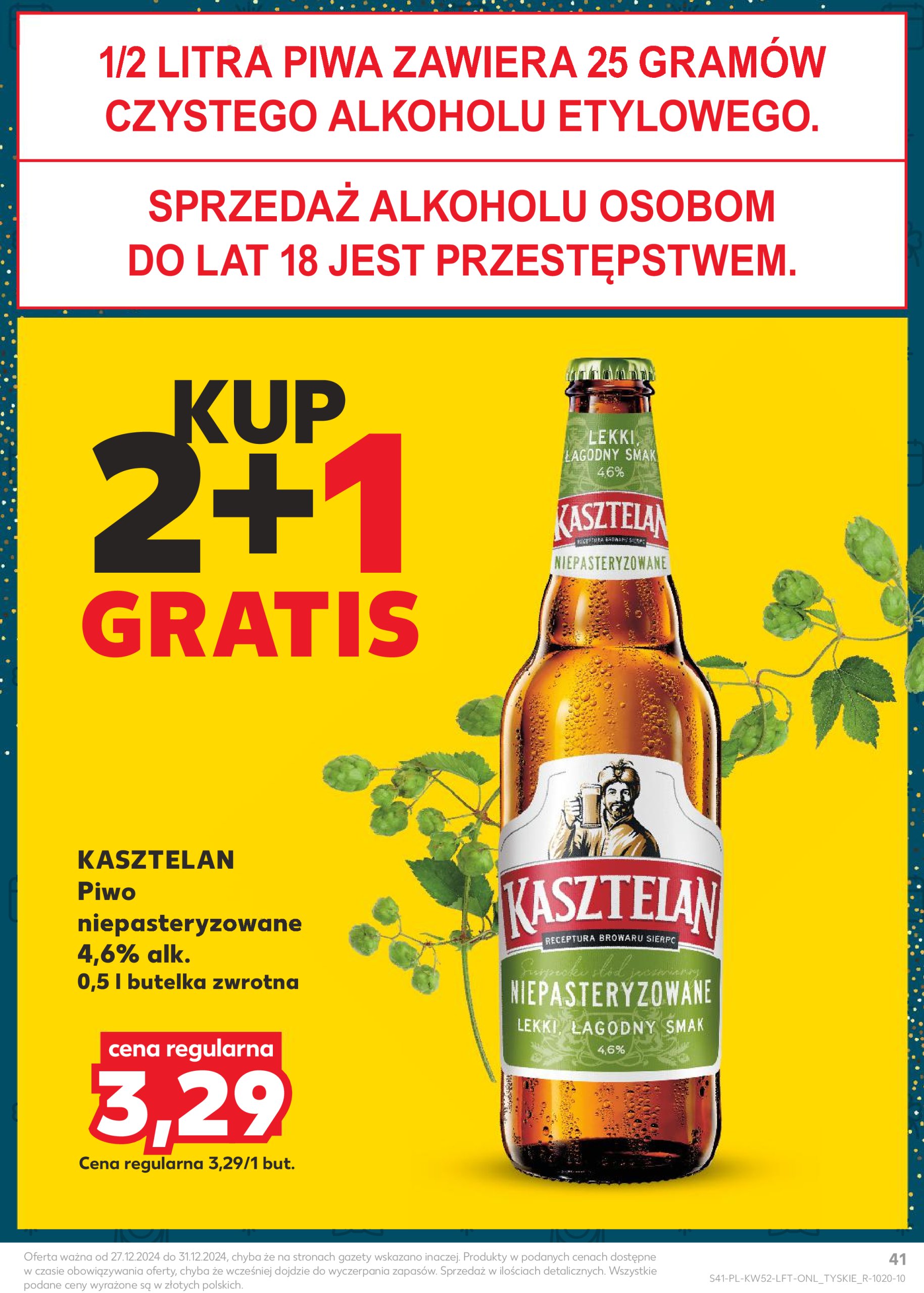 kaufland - Kaufland gazetka ważna od 27.12. - 31.12. - page: 41