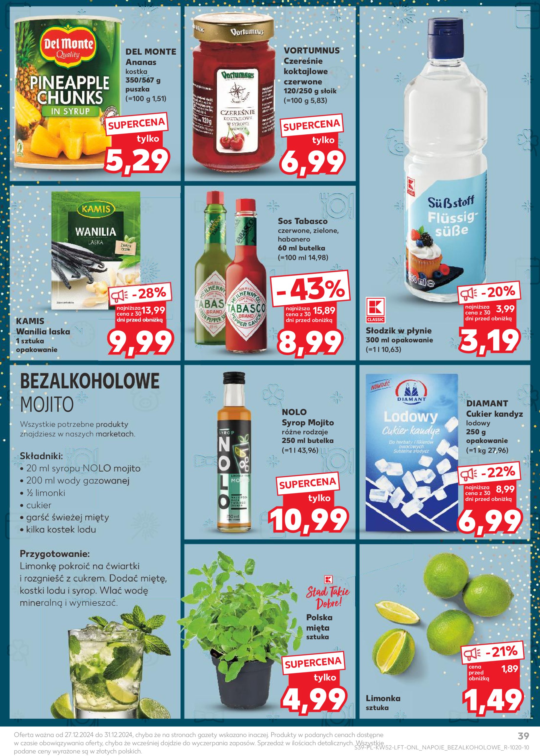 kaufland - Kaufland gazetka ważna od 27.12. - 31.12. - page: 39