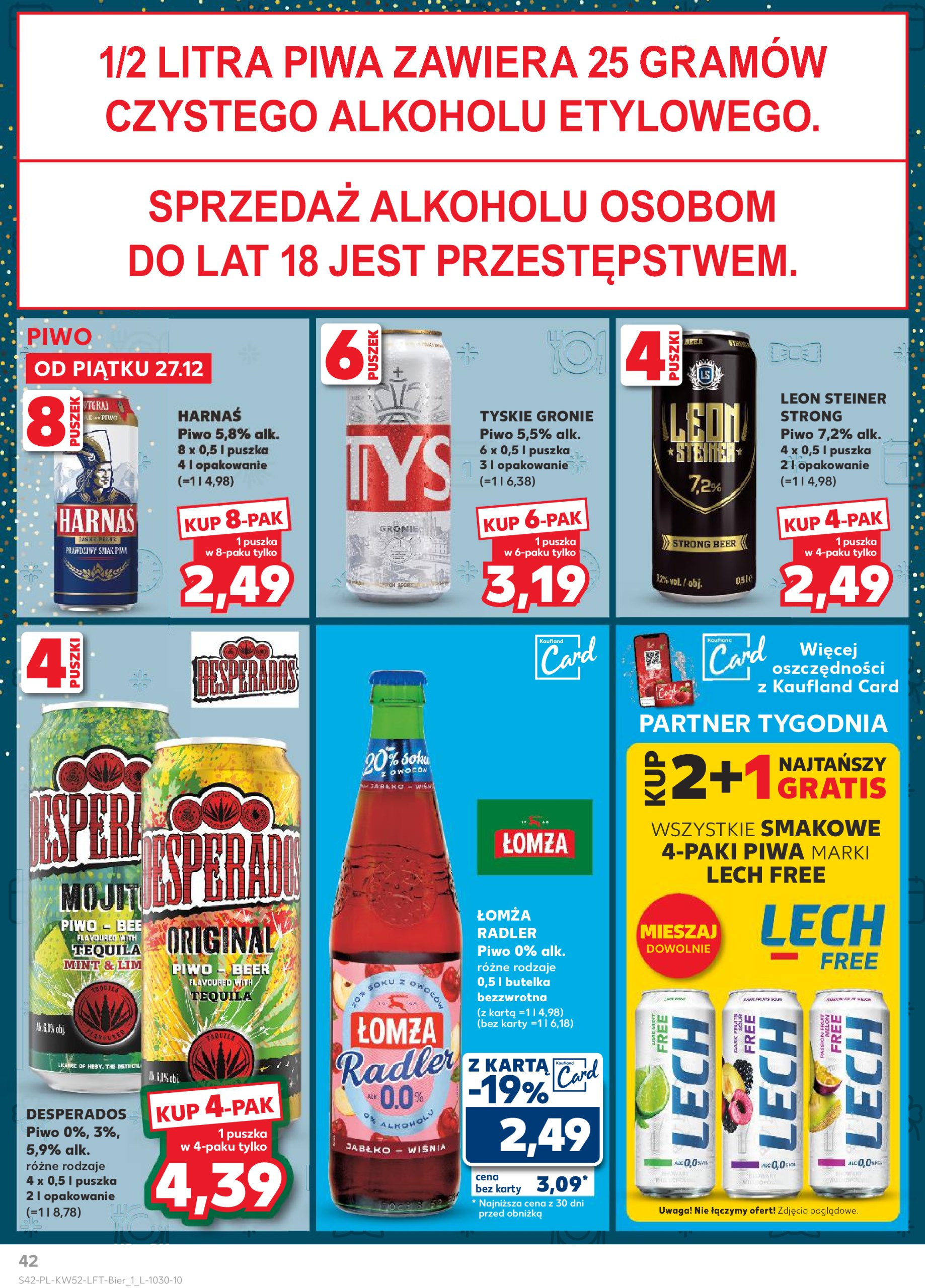 kaufland - Kaufland gazetka ważna od 27.12. - 31.12. - page: 42