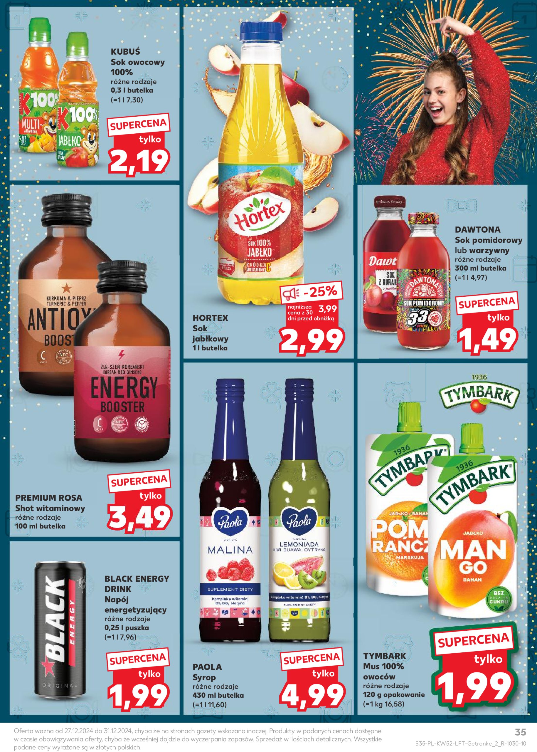 kaufland - Kaufland gazetka ważna od 27.12. - 31.12. - page: 35