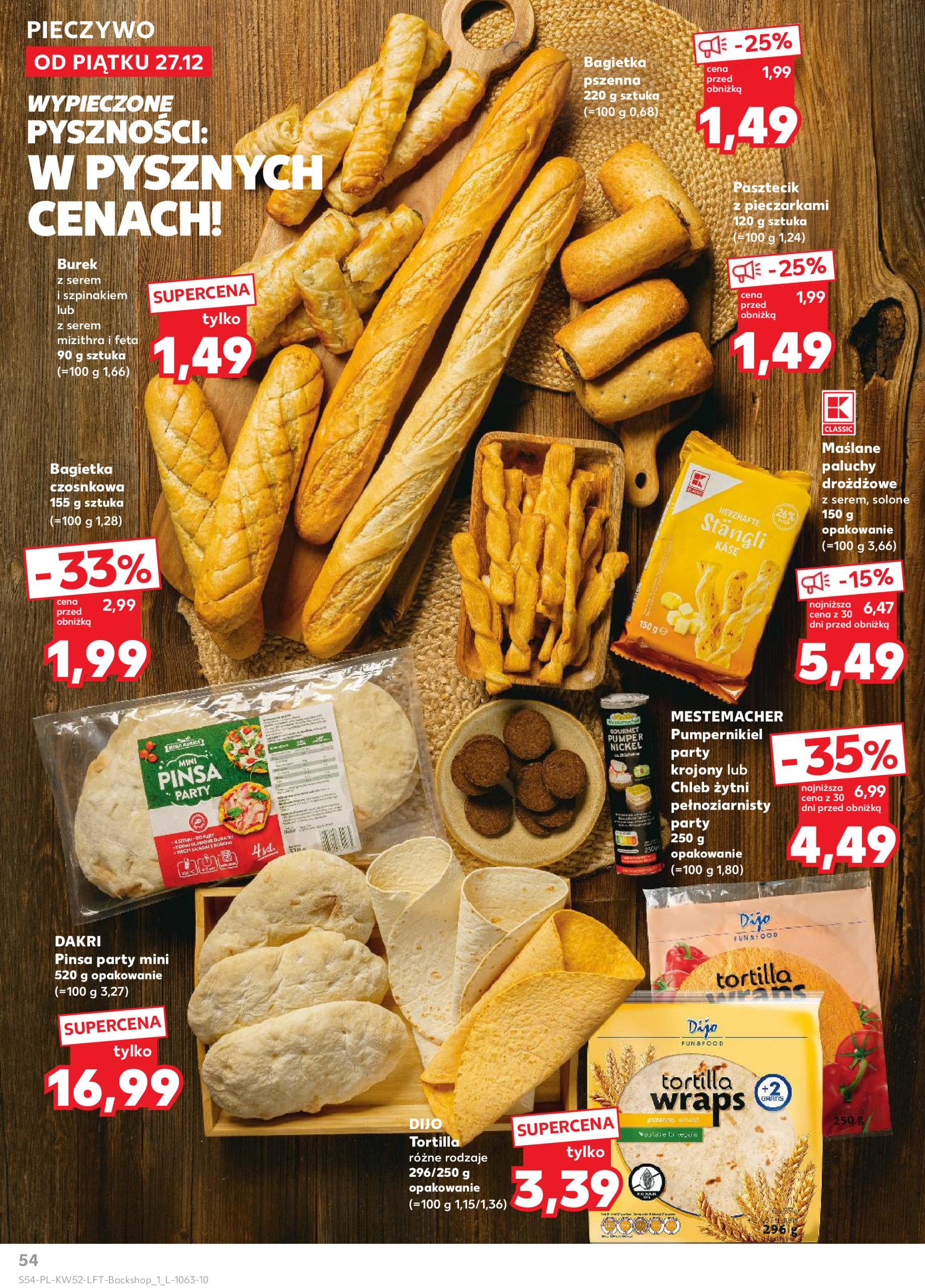 kaufland - Kaufland gazetka ważna od 27.12. - 31.12. - page: 54