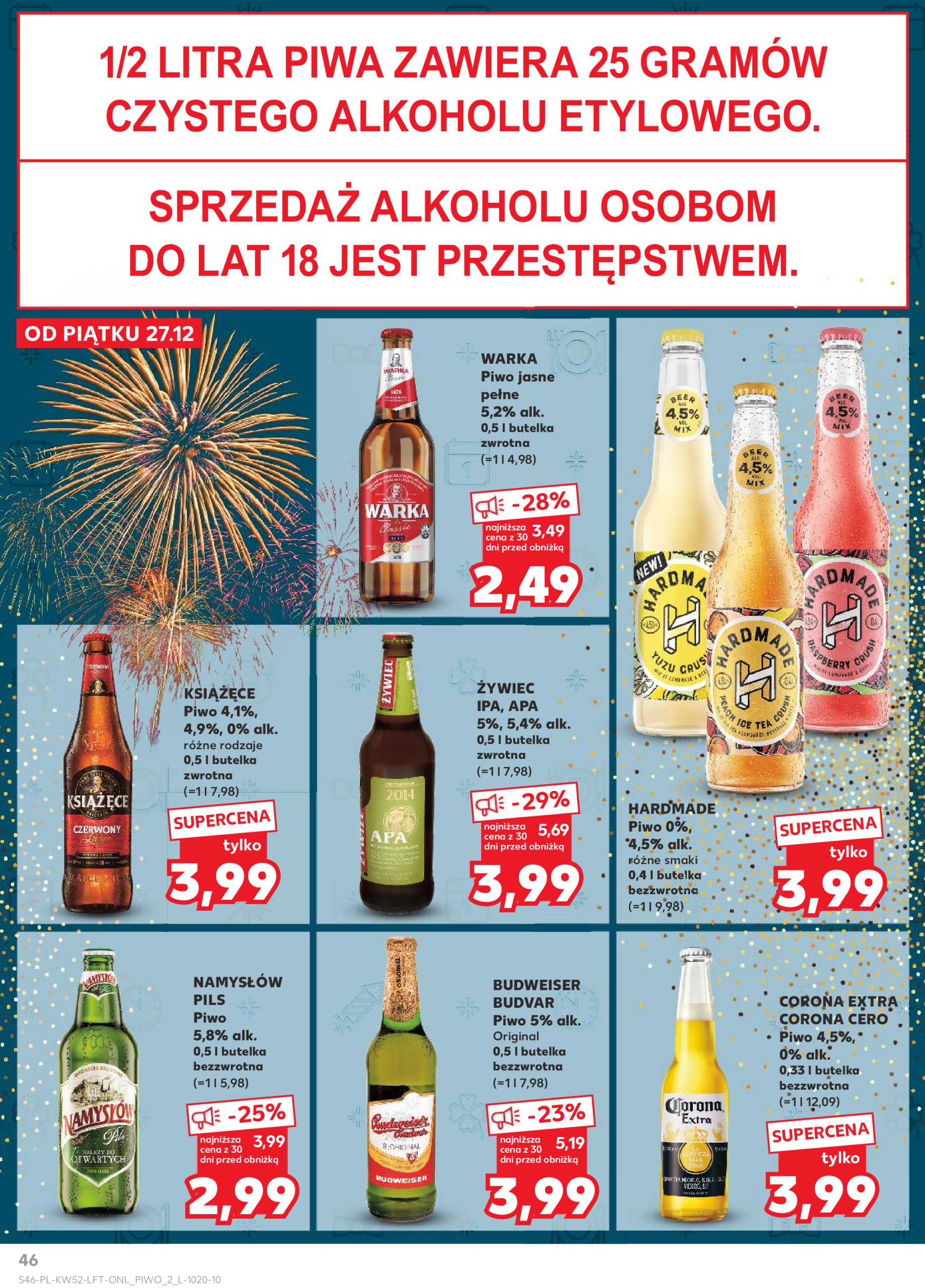 kaufland - Kaufland gazetka ważna od 27.12. - 31.12. - page: 46