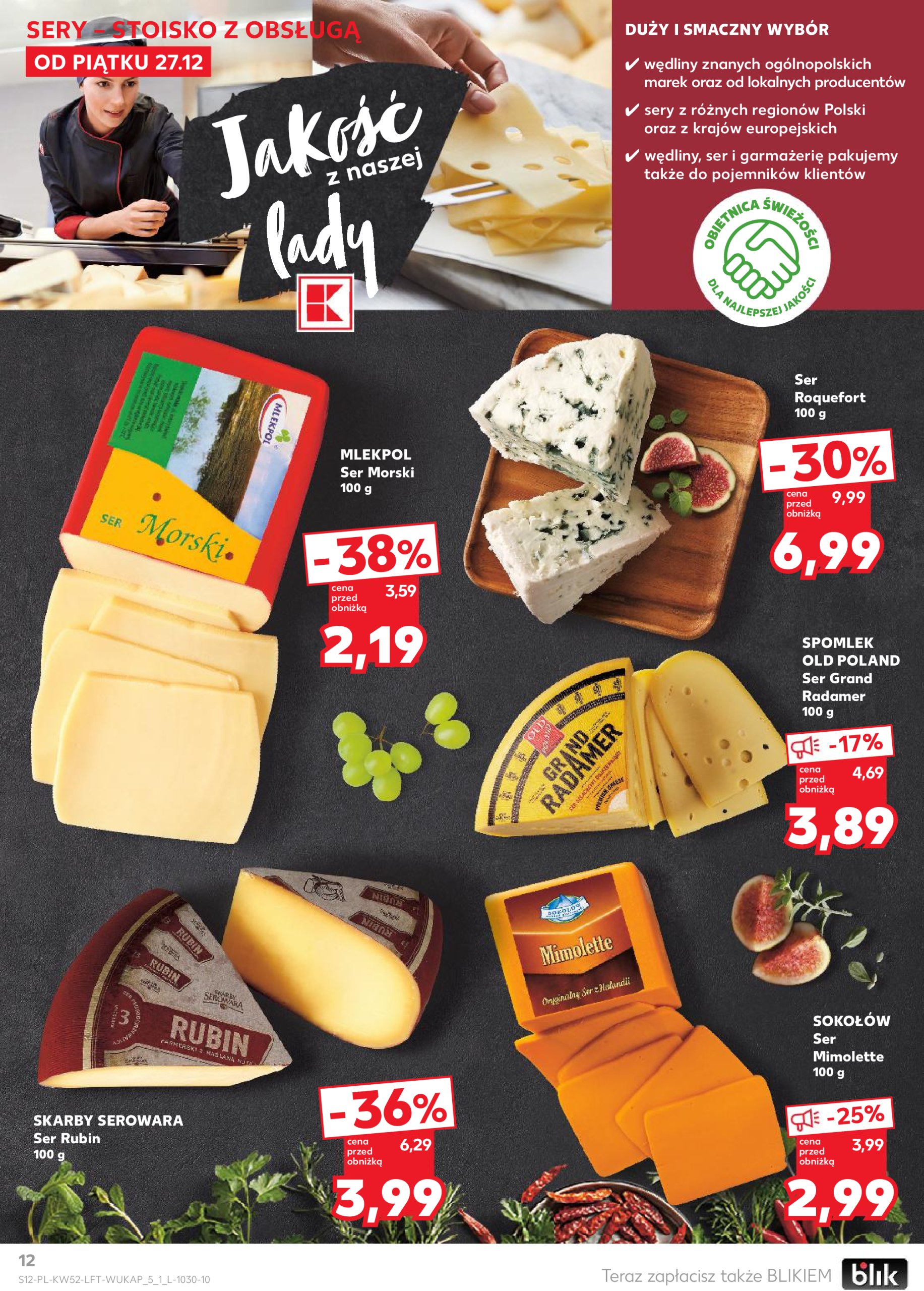 kaufland - Kaufland gazetka ważna od 27.12. - 31.12. - page: 12