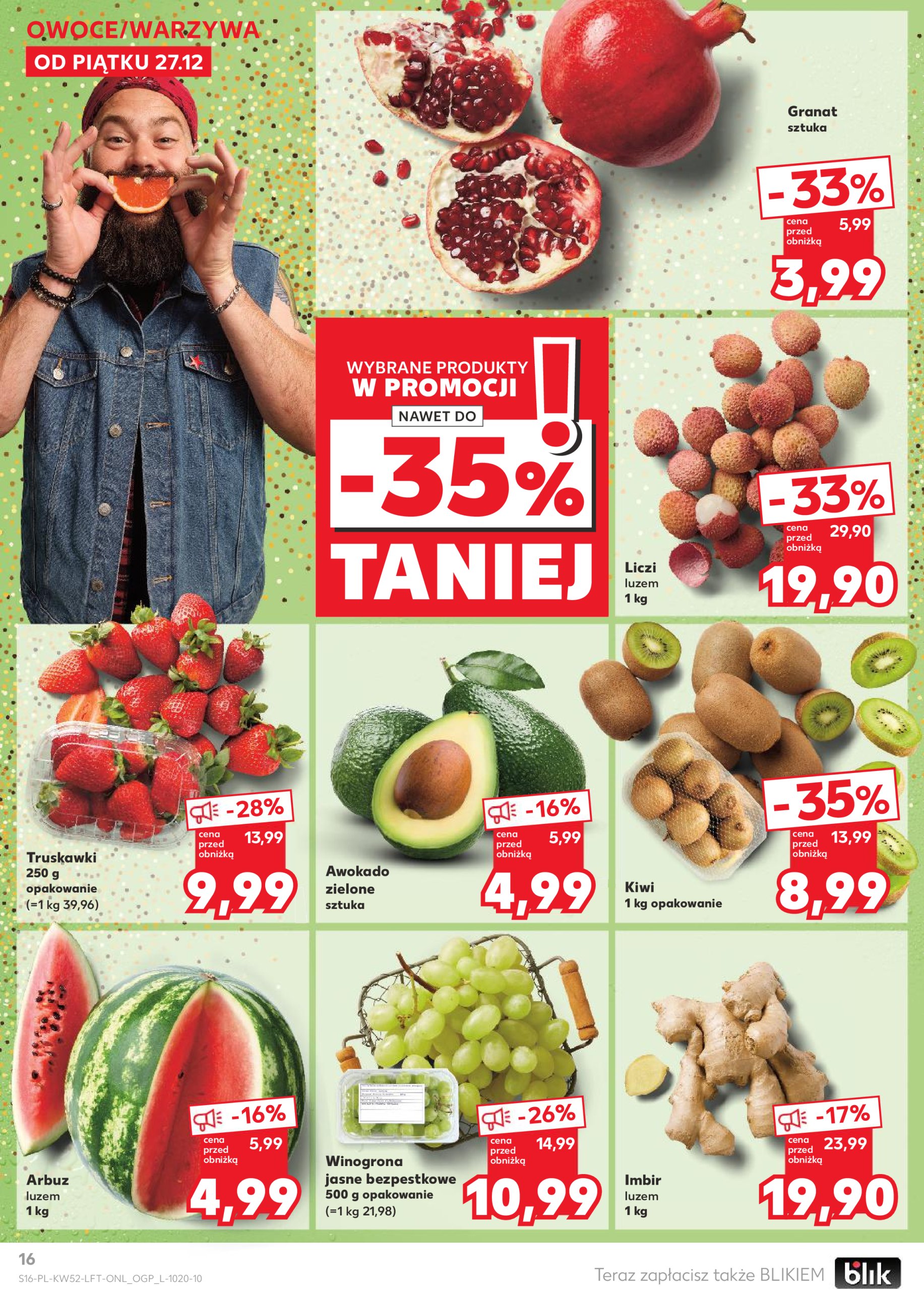 kaufland - Kaufland gazetka ważna od 27.12. - 31.12. - page: 16