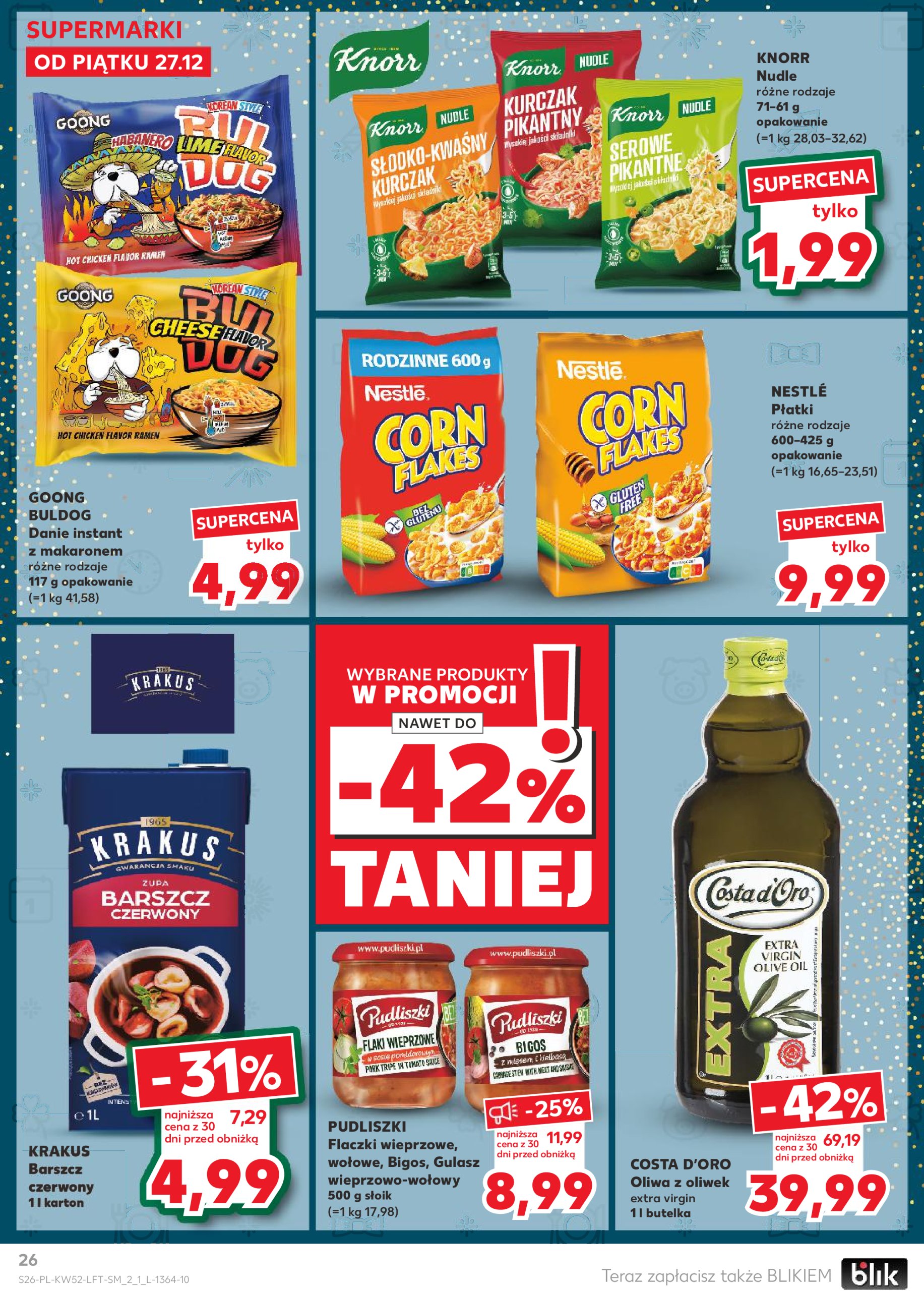 kaufland - Kaufland gazetka ważna od 27.12. - 31.12. - page: 26