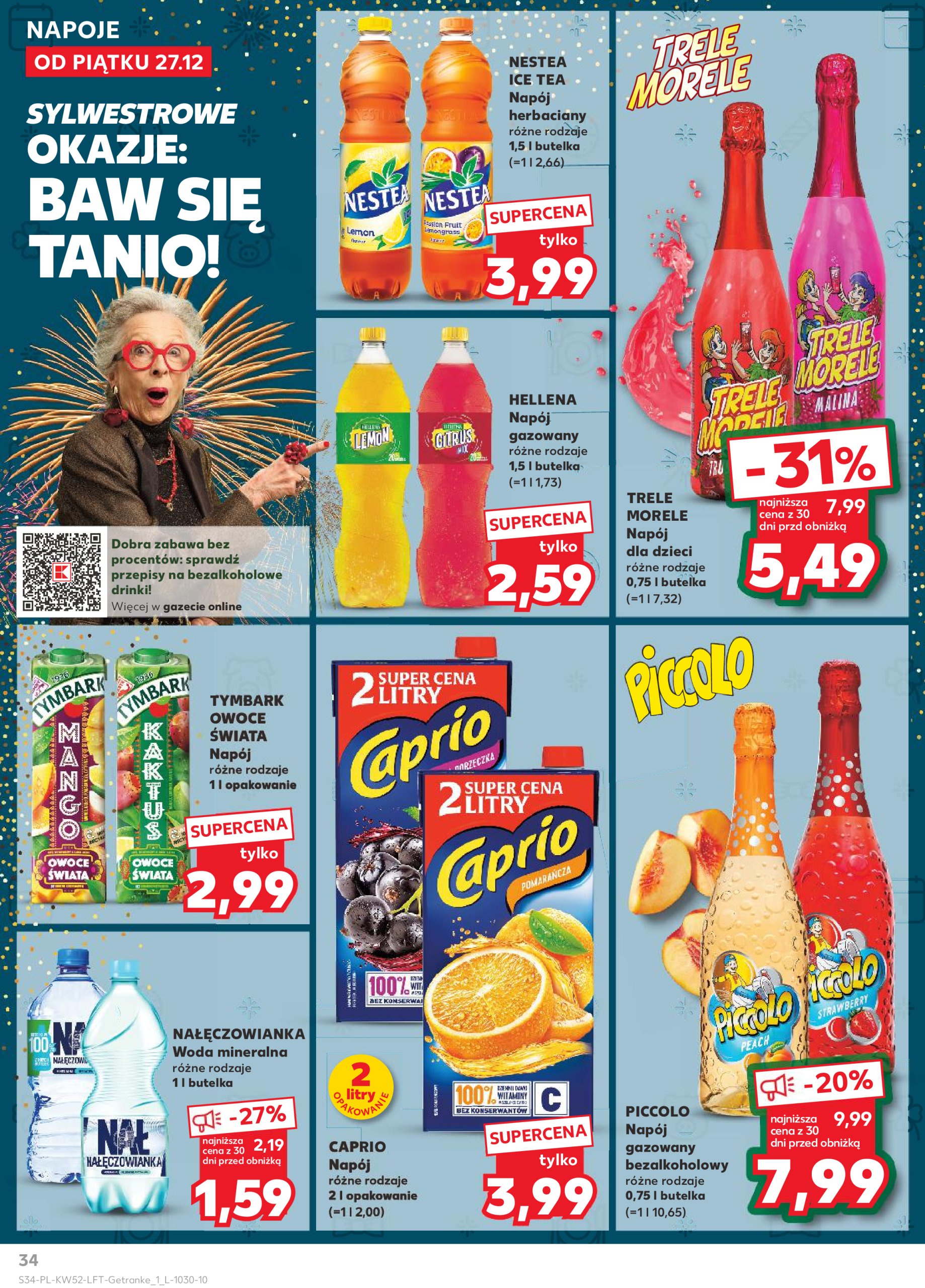 kaufland - Kaufland gazetka ważna od 27.12. - 31.12. - page: 34