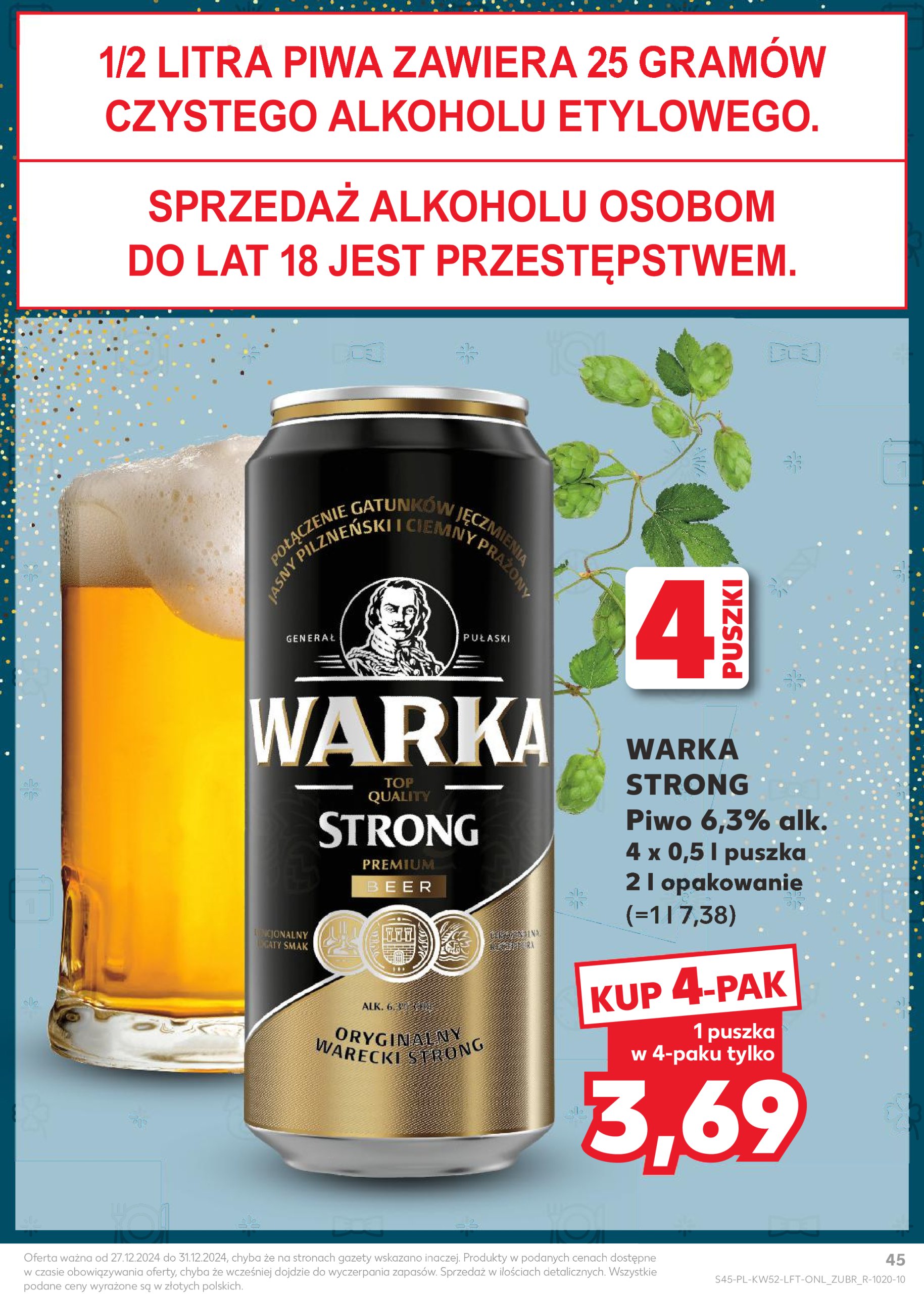 kaufland - Kaufland gazetka ważna od 27.12. - 31.12. - page: 45