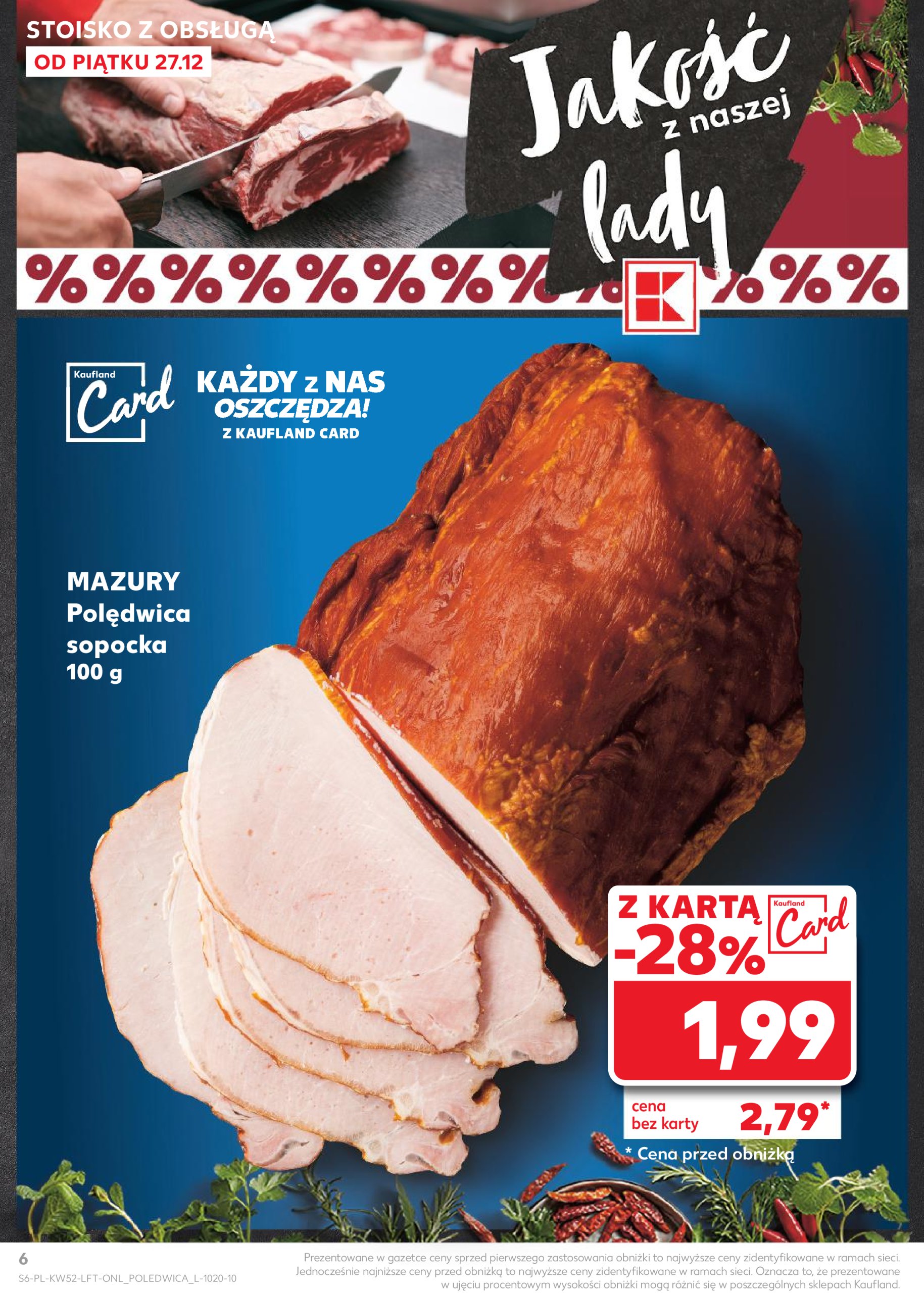 kaufland - Kaufland gazetka ważna od 27.12. - 31.12. - page: 6