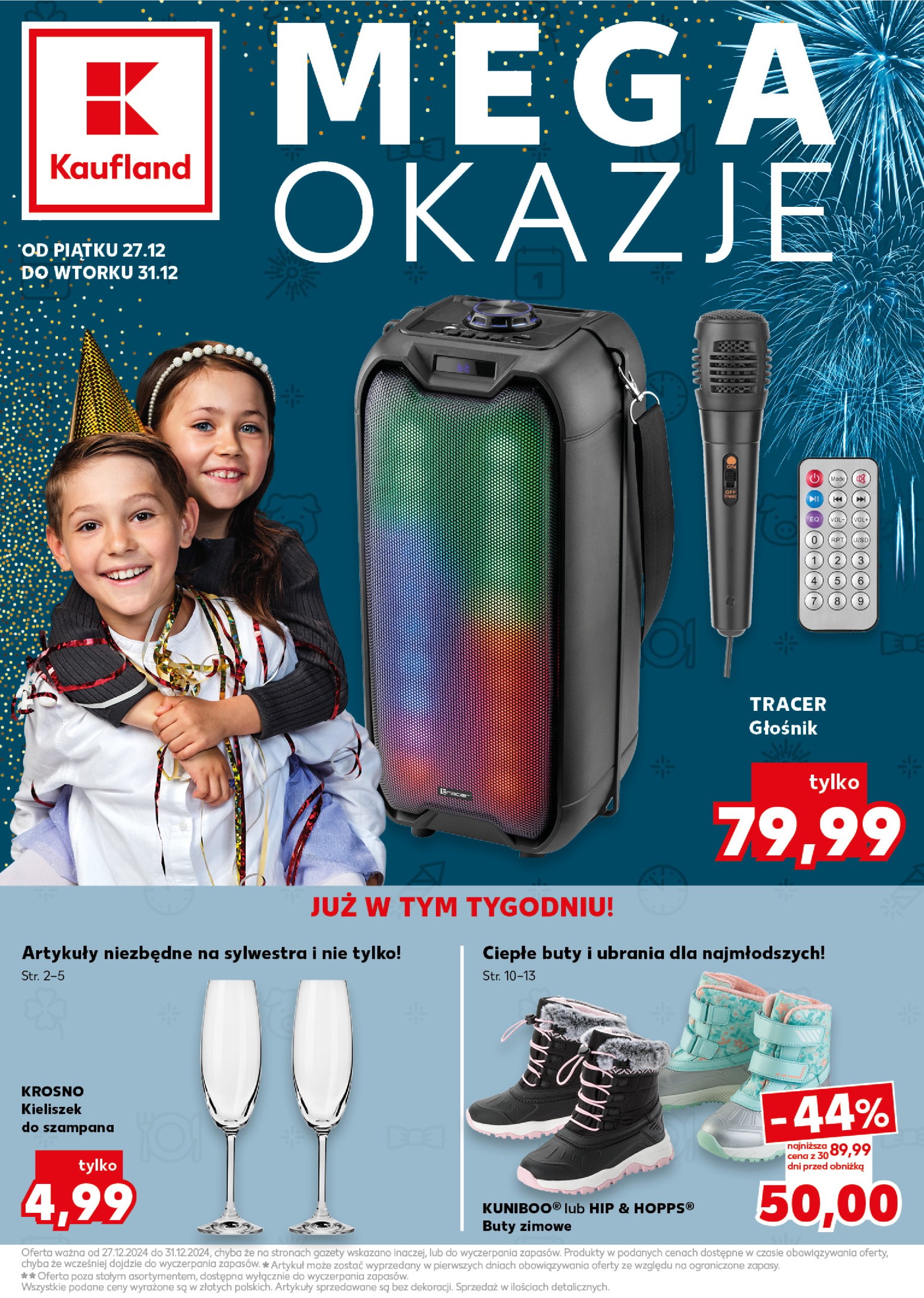 kaufland - Kaufland - Mega okazje gazetka ważna od 27.12. - 31.12.