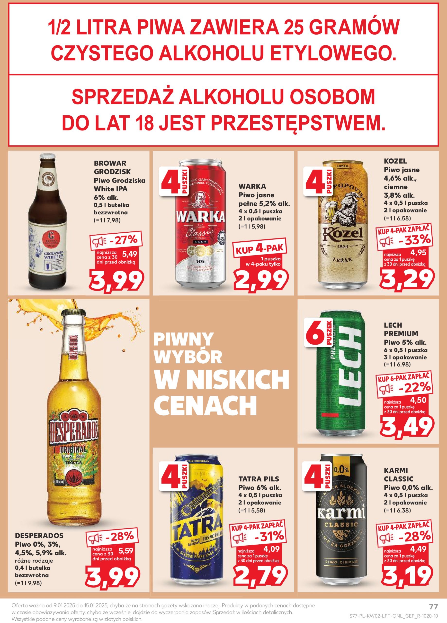 kaufland - Kaufland gazetka ważna od 09.01. - 15.01. - page: 77