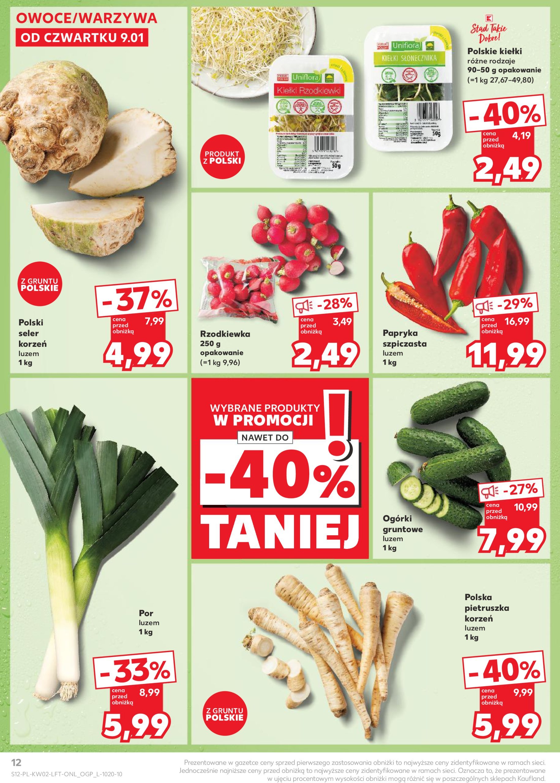 kaufland - Kaufland gazetka ważna od 09.01. - 15.01. - page: 12