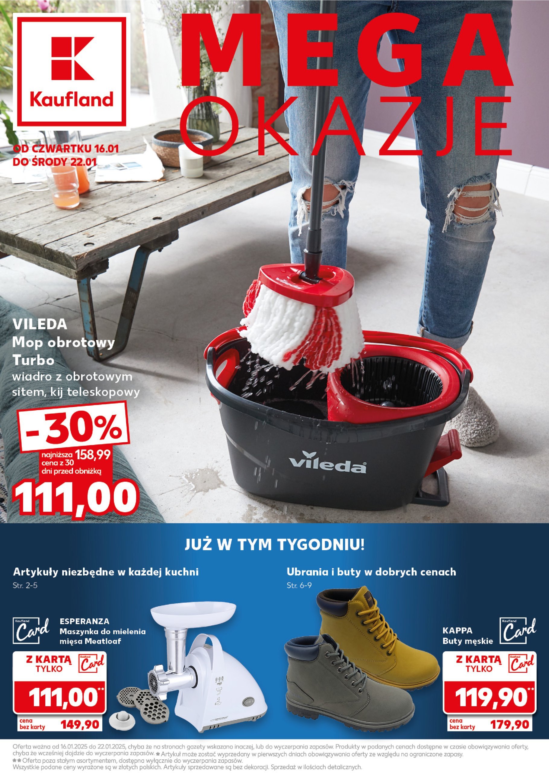 kaufland - Kaufland - Mega okazje gazetka ważna od 16.01. - 22.01.