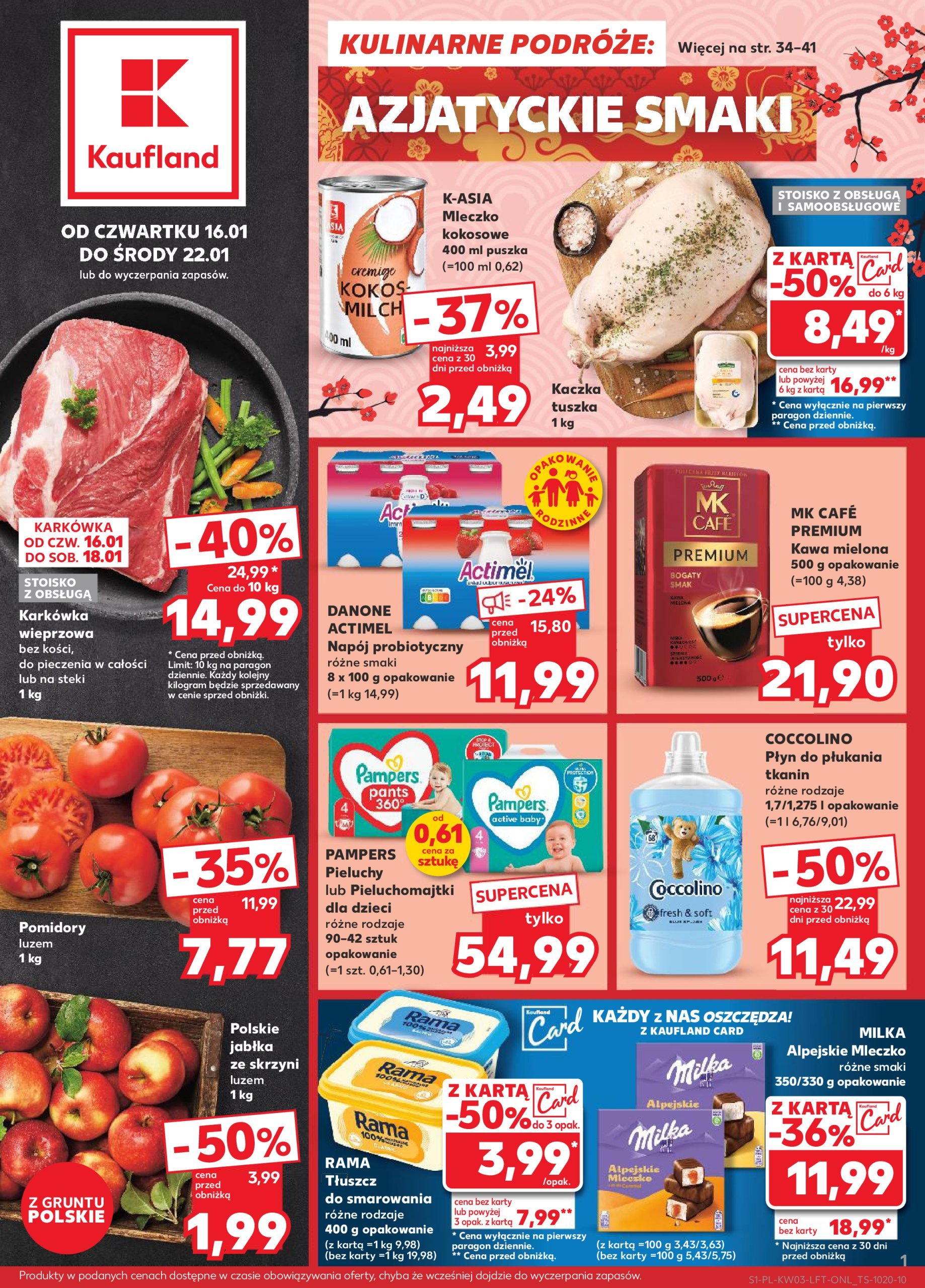 kaufland - Kaufland gazetka ważna od 16.01. - 22.01.