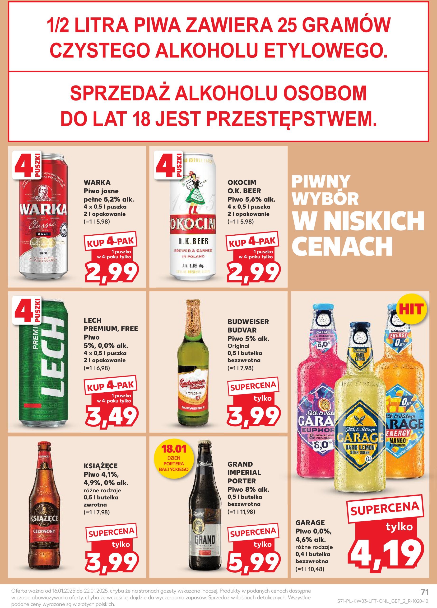 kaufland - Kaufland gazetka ważna od 16.01. - 22.01. - page: 71