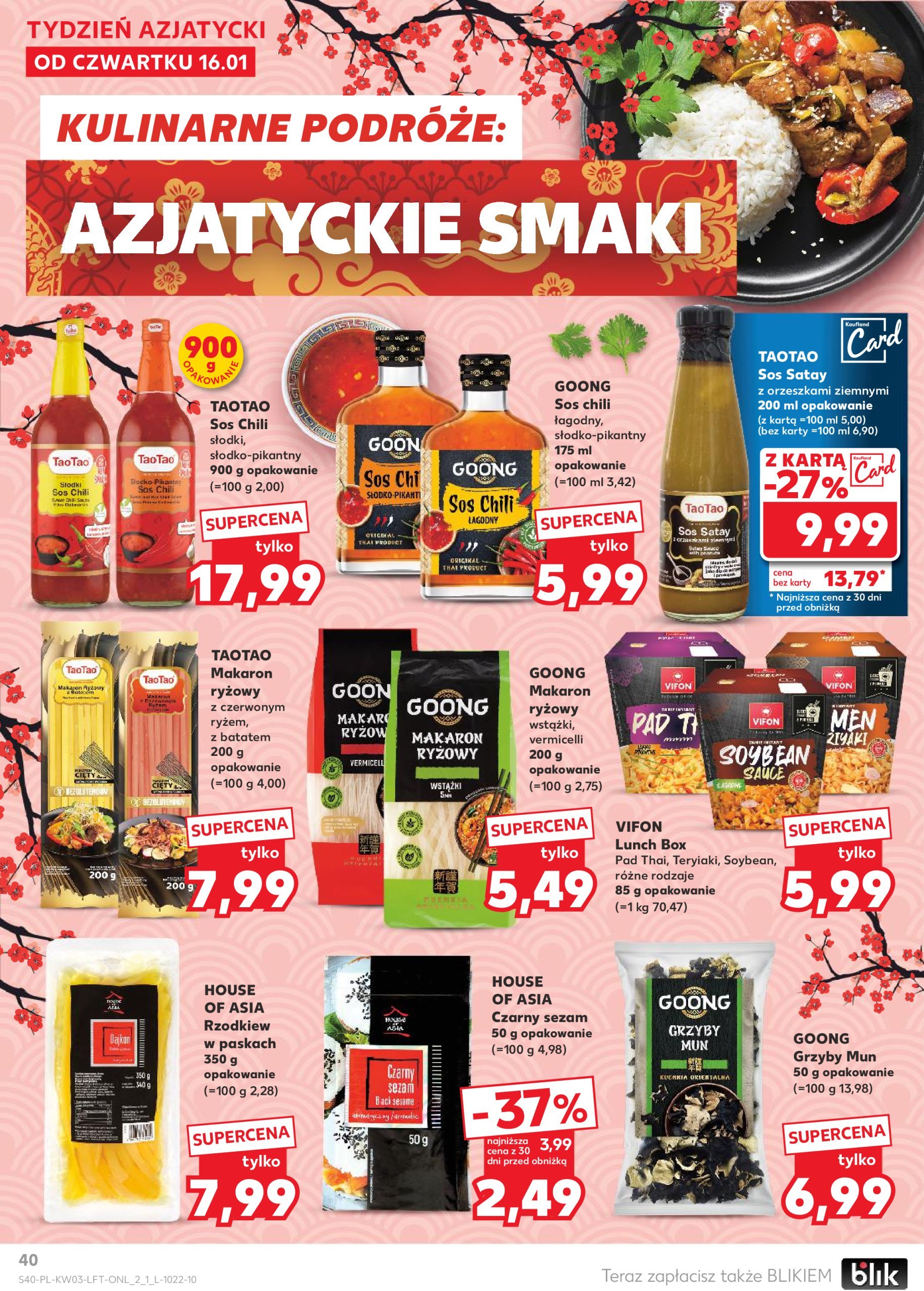 kaufland - Kaufland gazetka ważna od 16.01. - 22.01. - page: 40