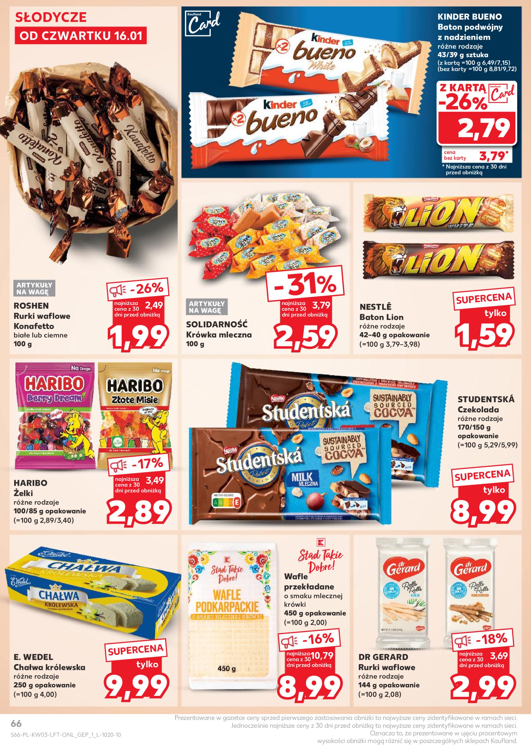 kaufland - Kaufland gazetka ważna od 16.01. - 22.01. - page: 66