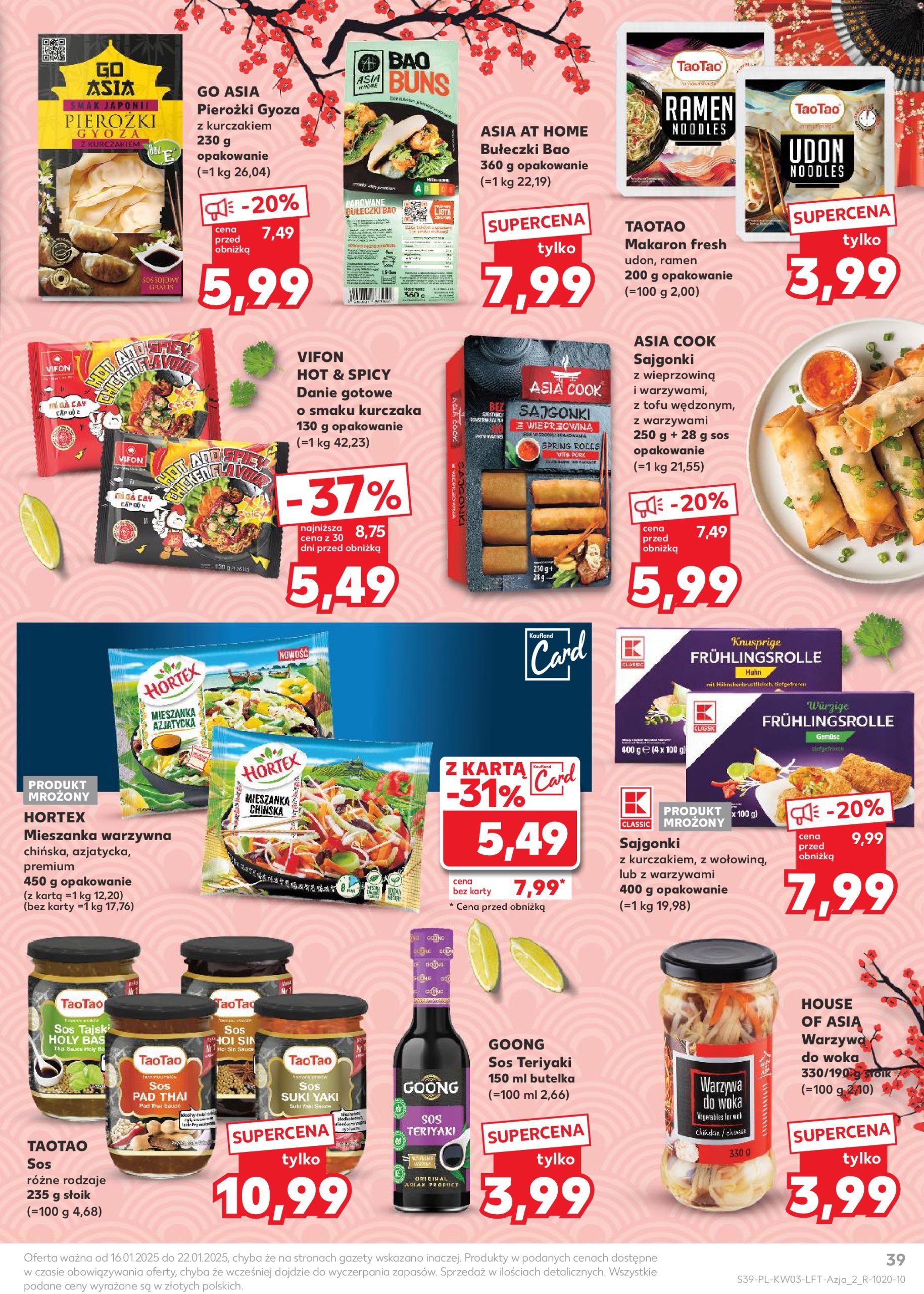 kaufland - Kaufland gazetka ważna od 16.01. - 22.01. - page: 39