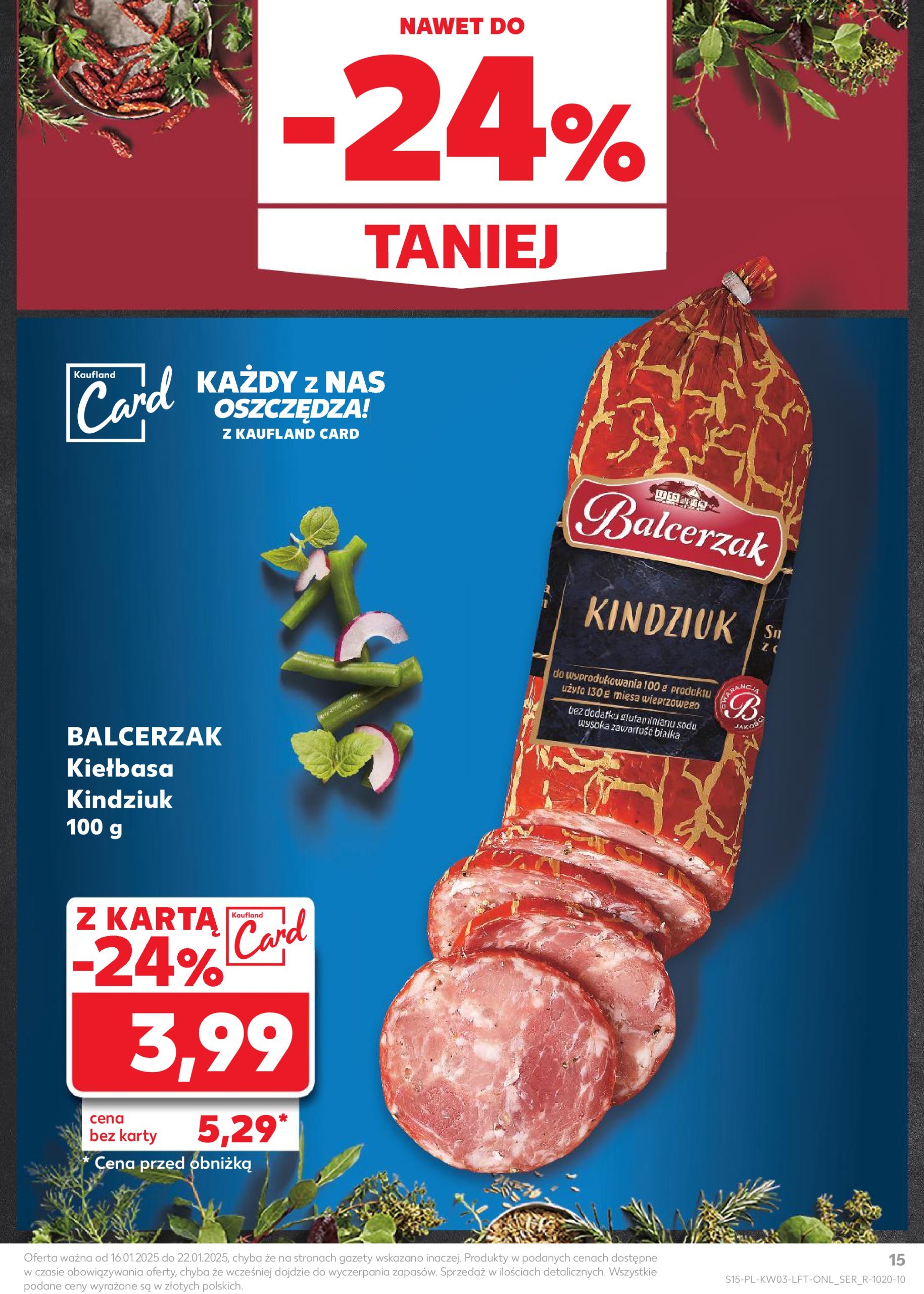 kaufland - Kaufland gazetka ważna od 16.01. - 22.01. - page: 15