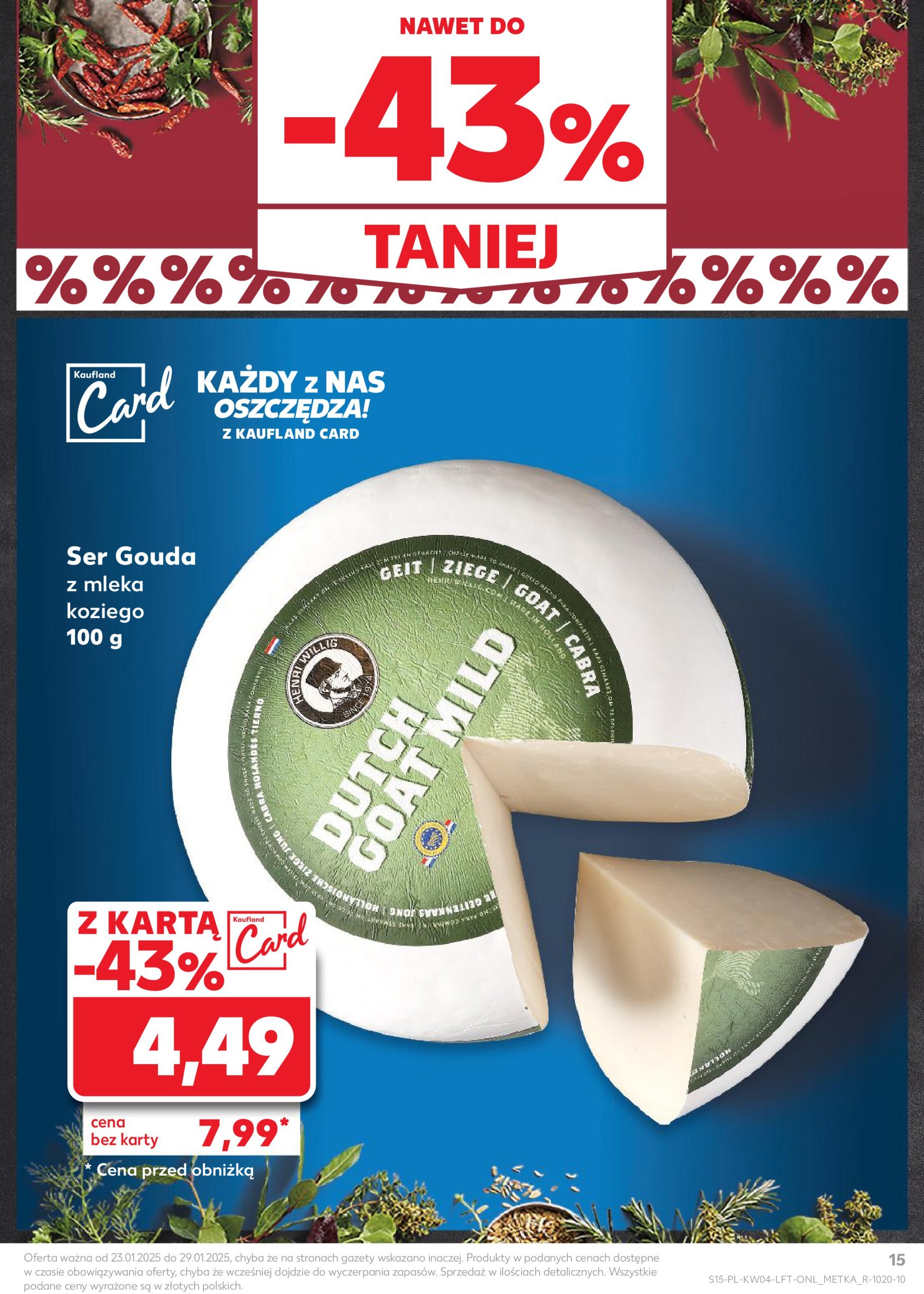 kaufland - Kaufland gazetka ważna od 23.01. - 29.01. - page: 15