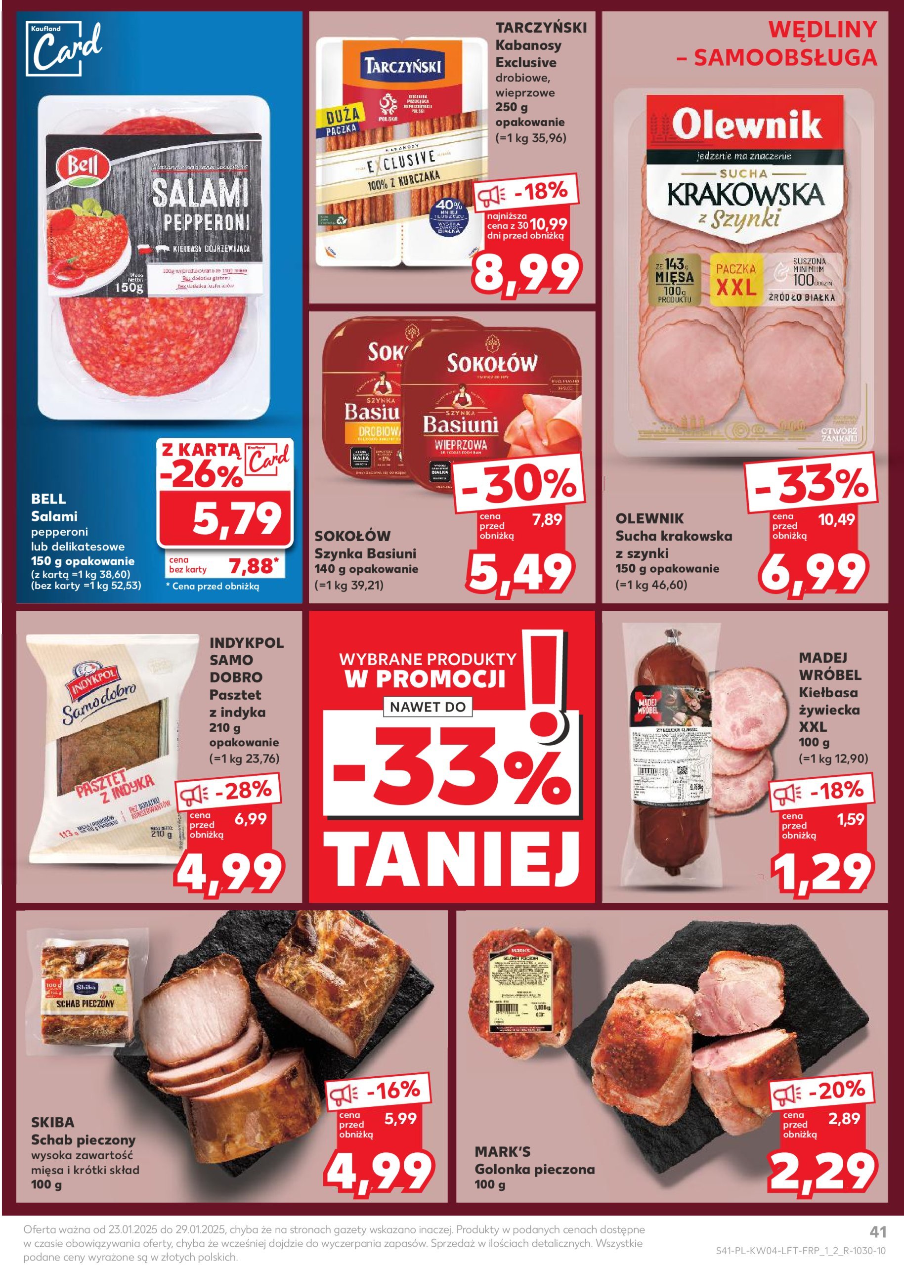 kaufland - Kaufland gazetka ważna od 23.01. - 29.01. - page: 41