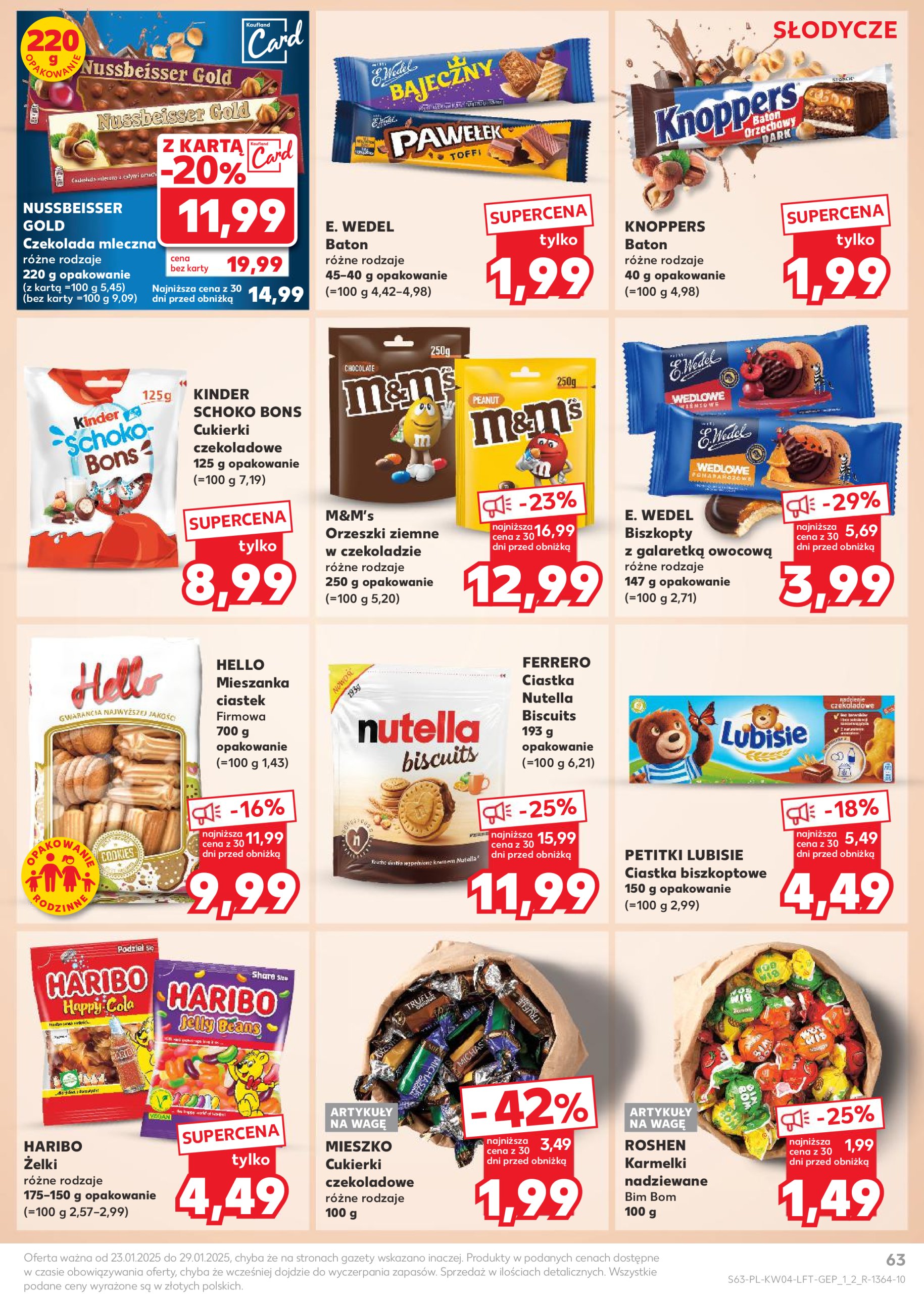 kaufland - Kaufland gazetka ważna od 23.01. - 29.01. - page: 63