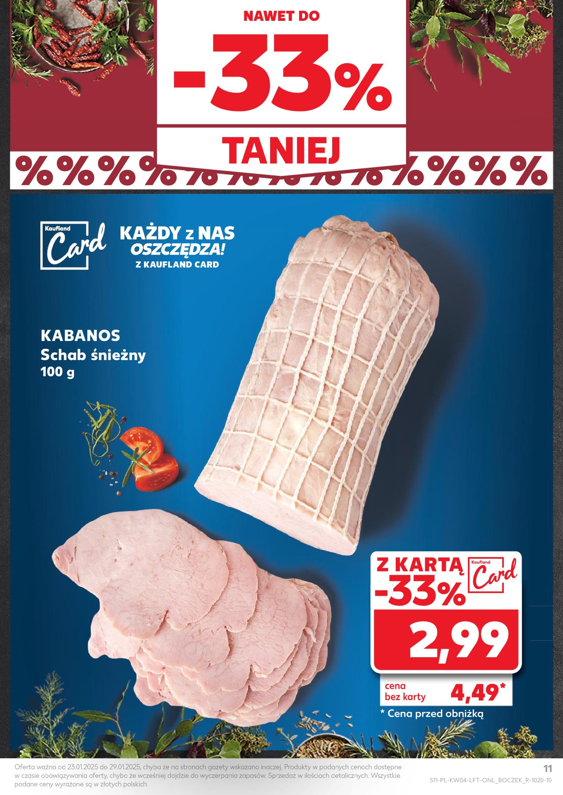 kaufland - Kaufland gazetka ważna od 23.01. - 29.01. - page: 11