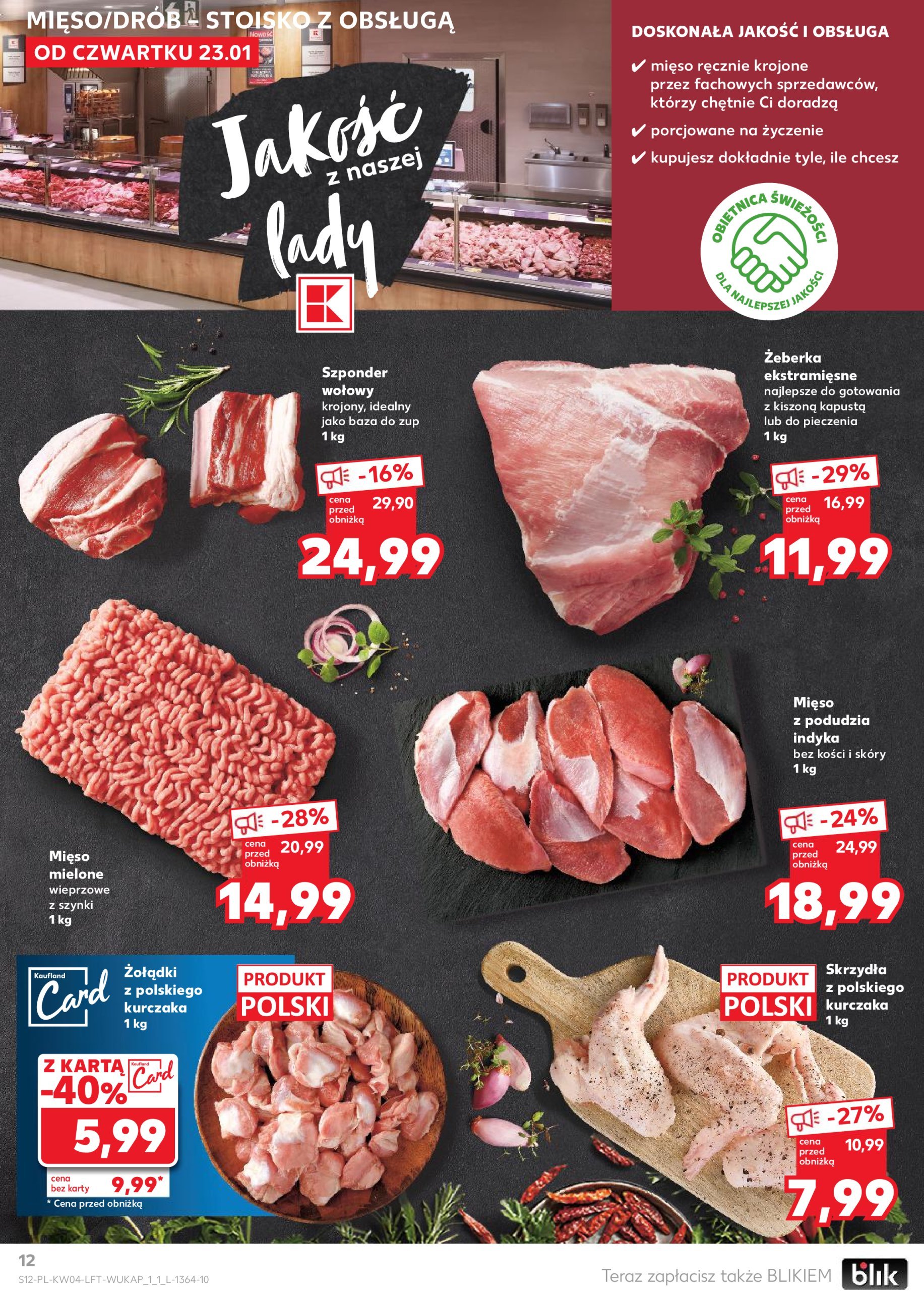 kaufland - Kaufland gazetka ważna od 23.01. - 29.01. - page: 12