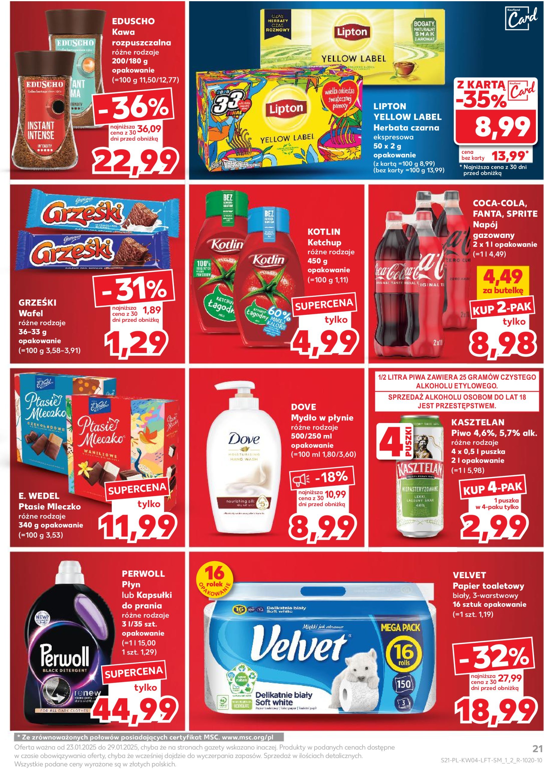 kaufland - Kaufland gazetka ważna od 23.01. - 29.01. - page: 21