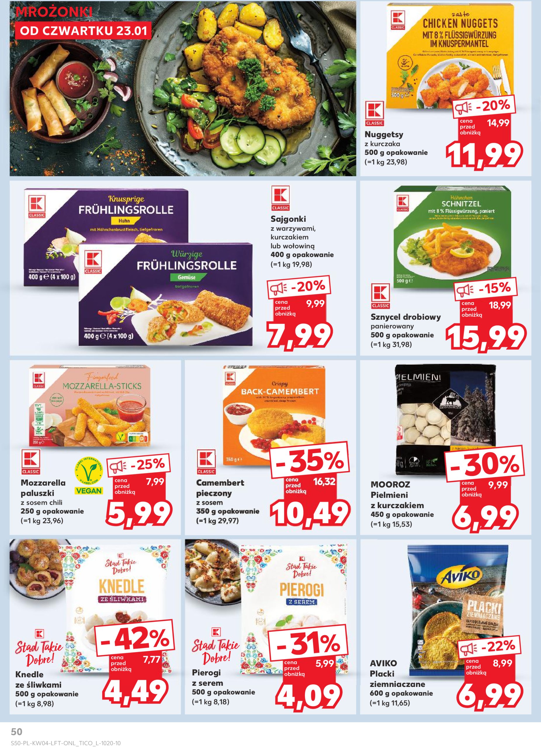 kaufland - Kaufland gazetka ważna od 23.01. - 29.01. - page: 50